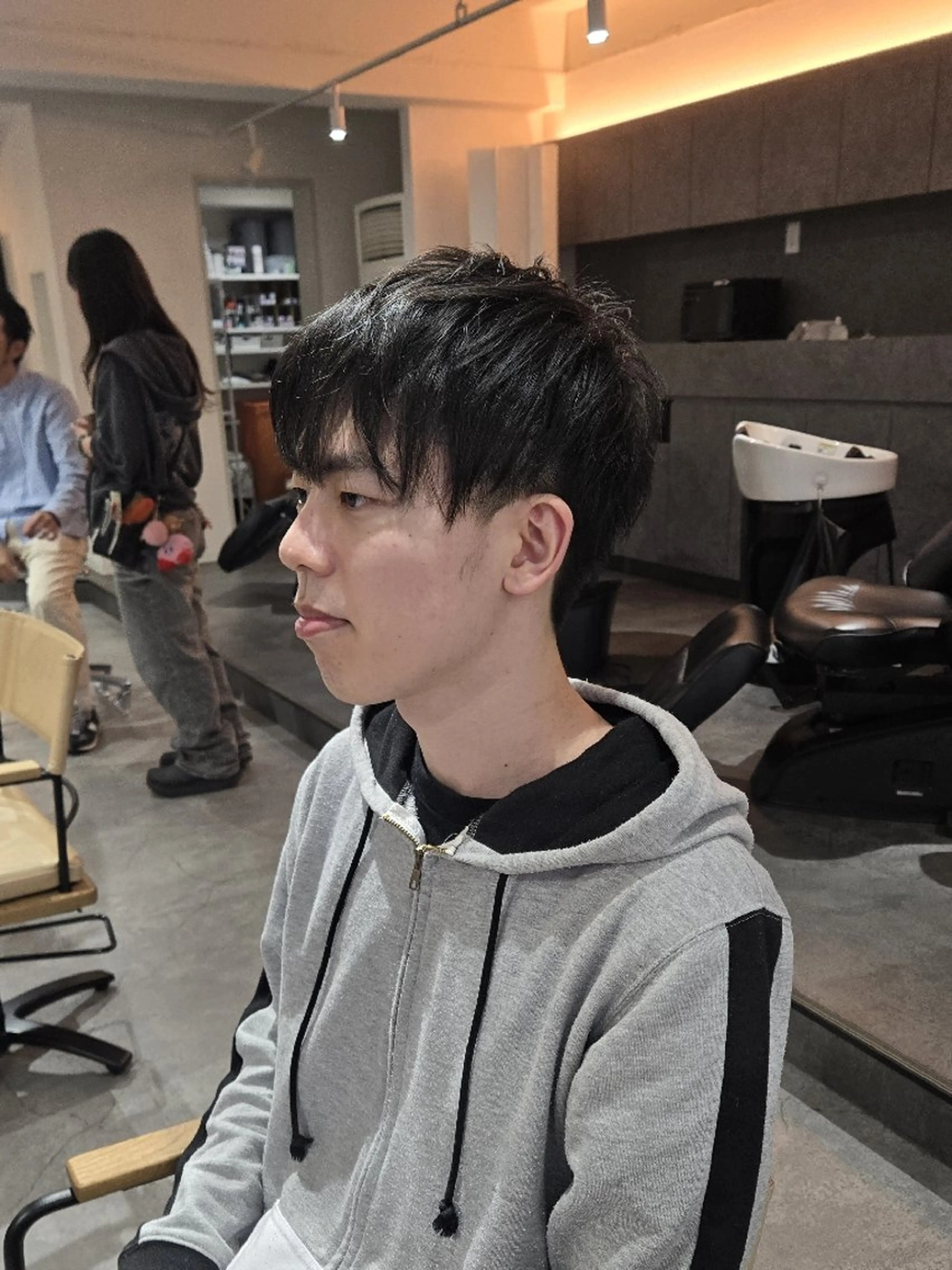 メンズカットの写真