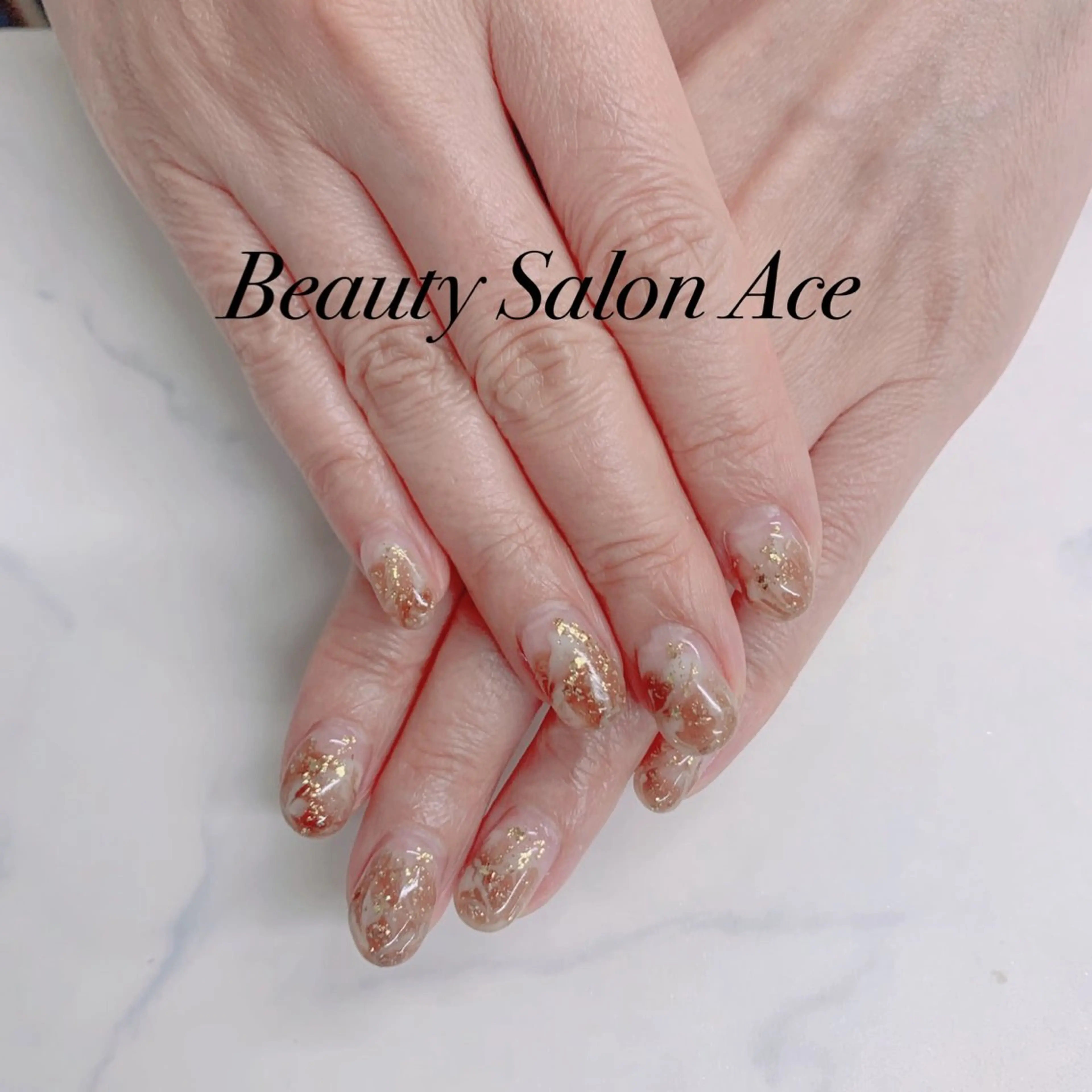 ネイル メンズネイル ハンドネイル ハンドケア Beauty Salon Ace（ネイルサロン　エース）所属・池袋フィルイン Ace♡長さだしのネイルデザイン