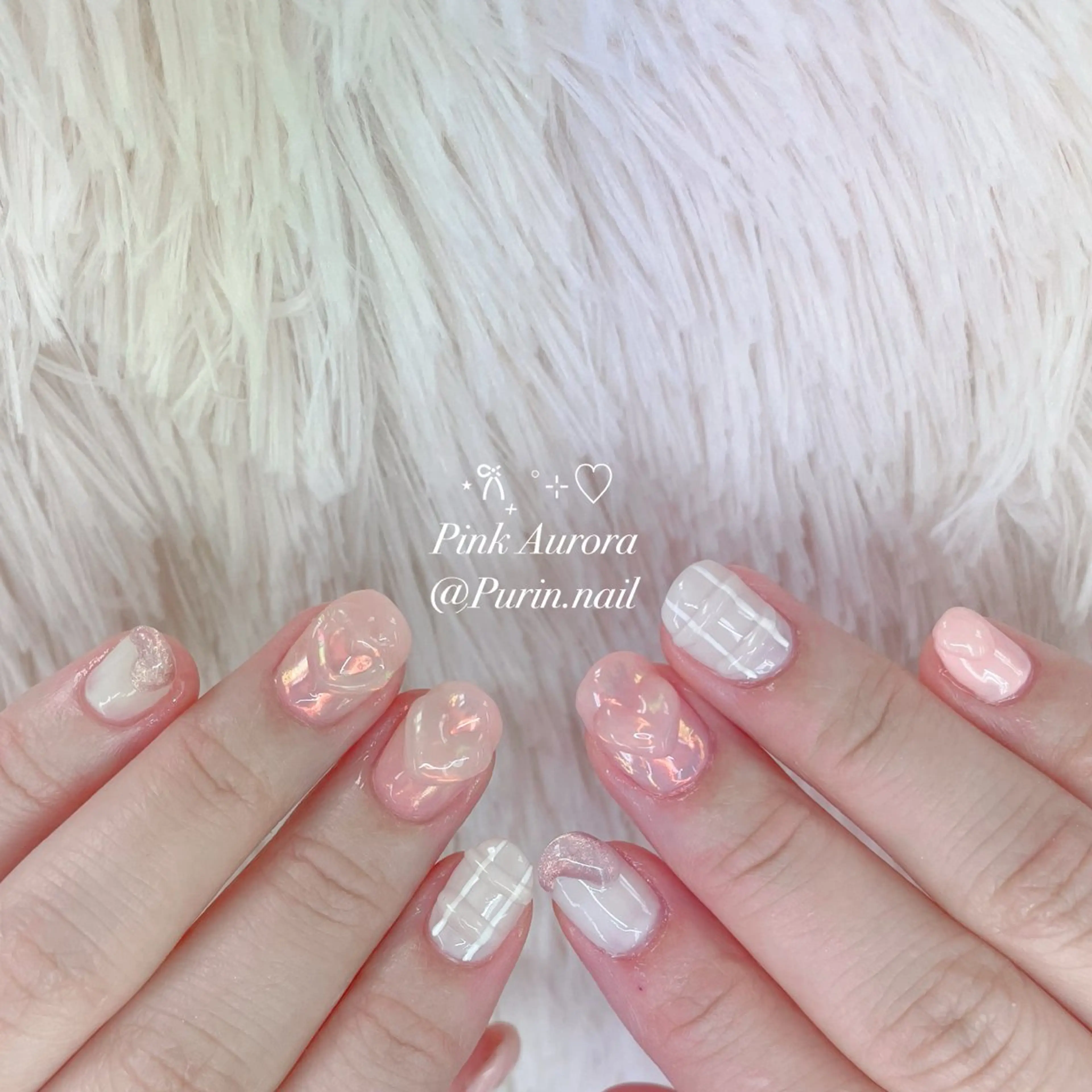 ネイル ハンドネイル Nails by Purin🍮のネイルデザイン