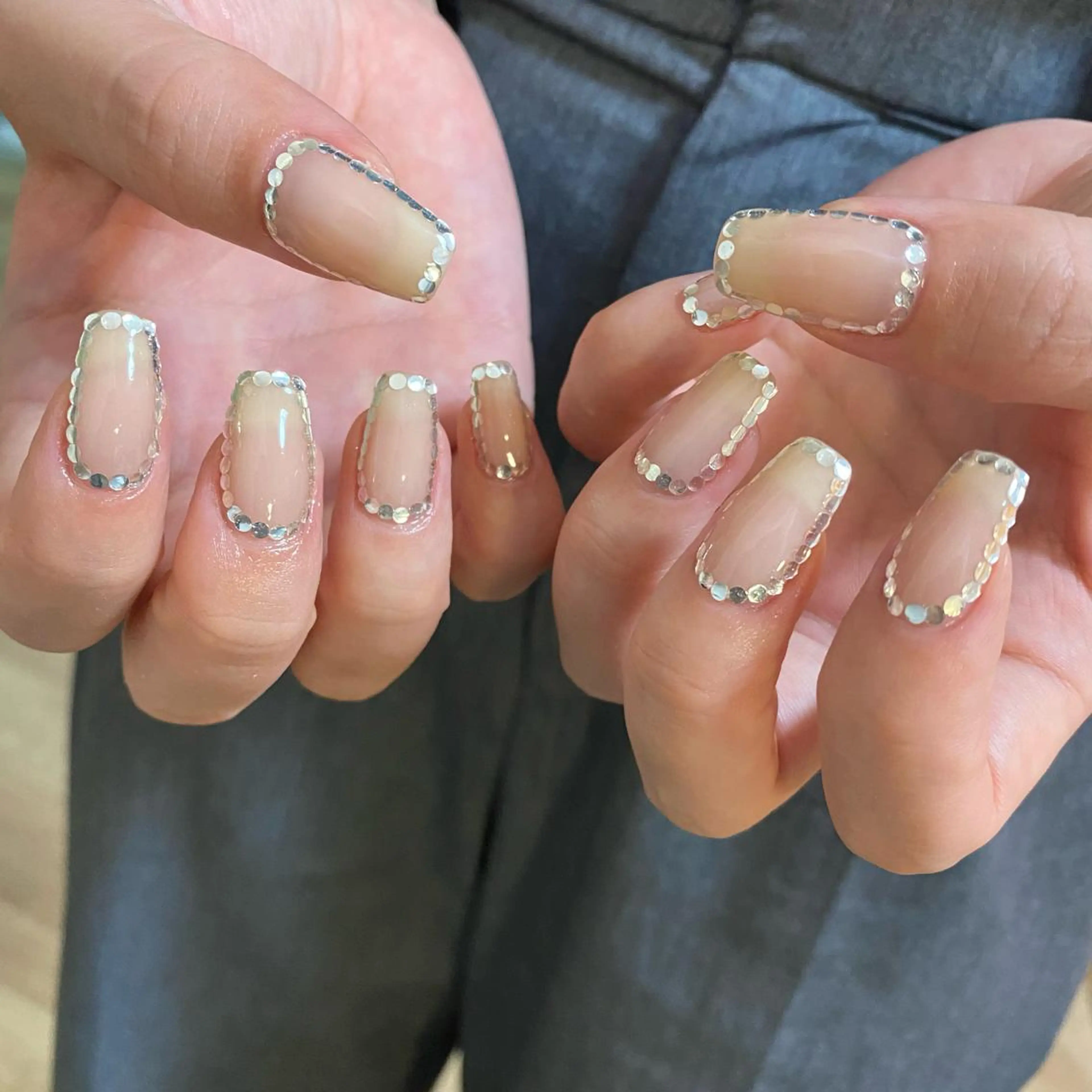 ネイル ハンドネイル Amber21.所属・Nagahama Akariのネイルデザイン