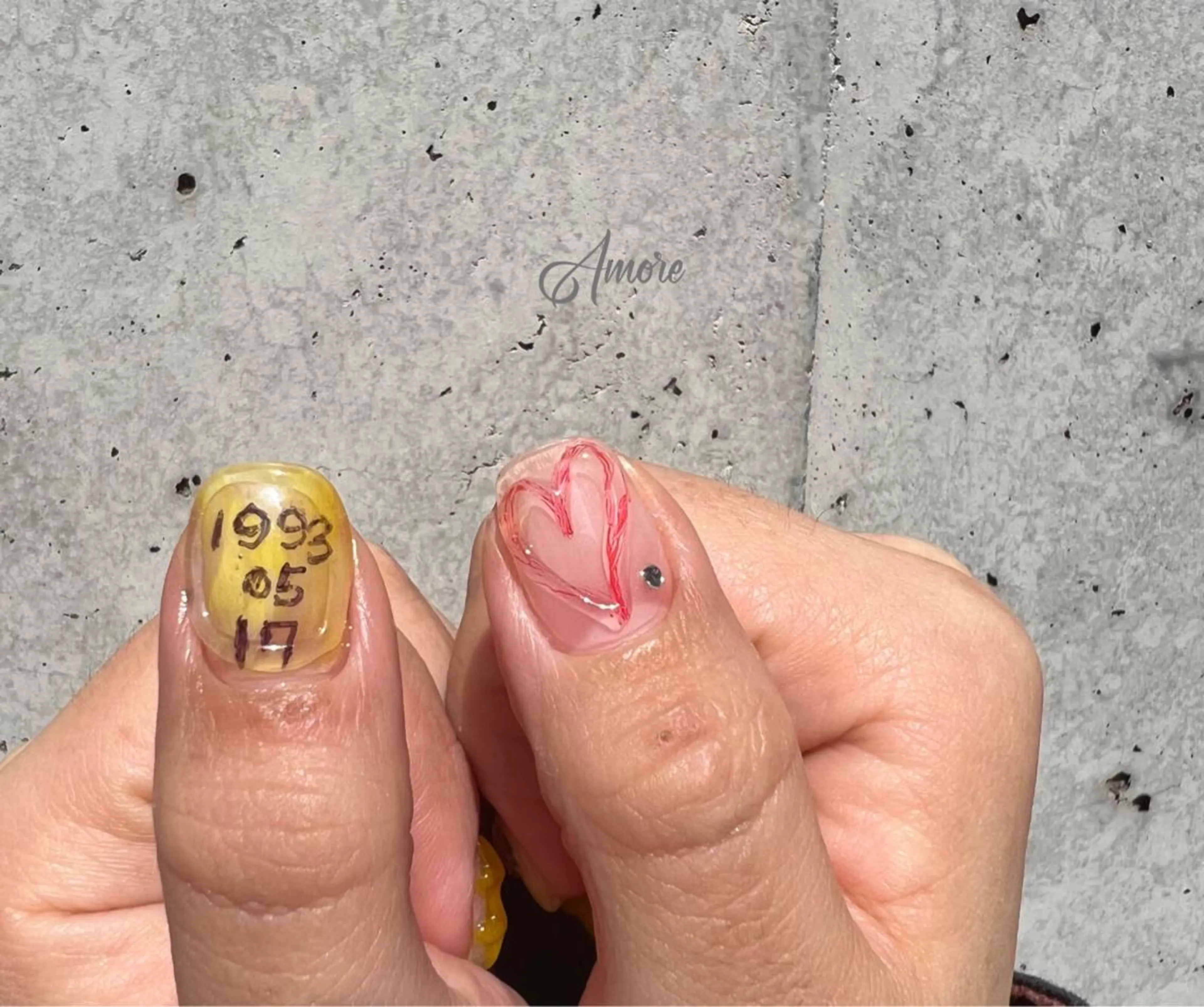 ネイル ジェルネイル 韓国ネイル ミラーネイル オフィスネイル パラジェル You kyehwaのネイルデザイン