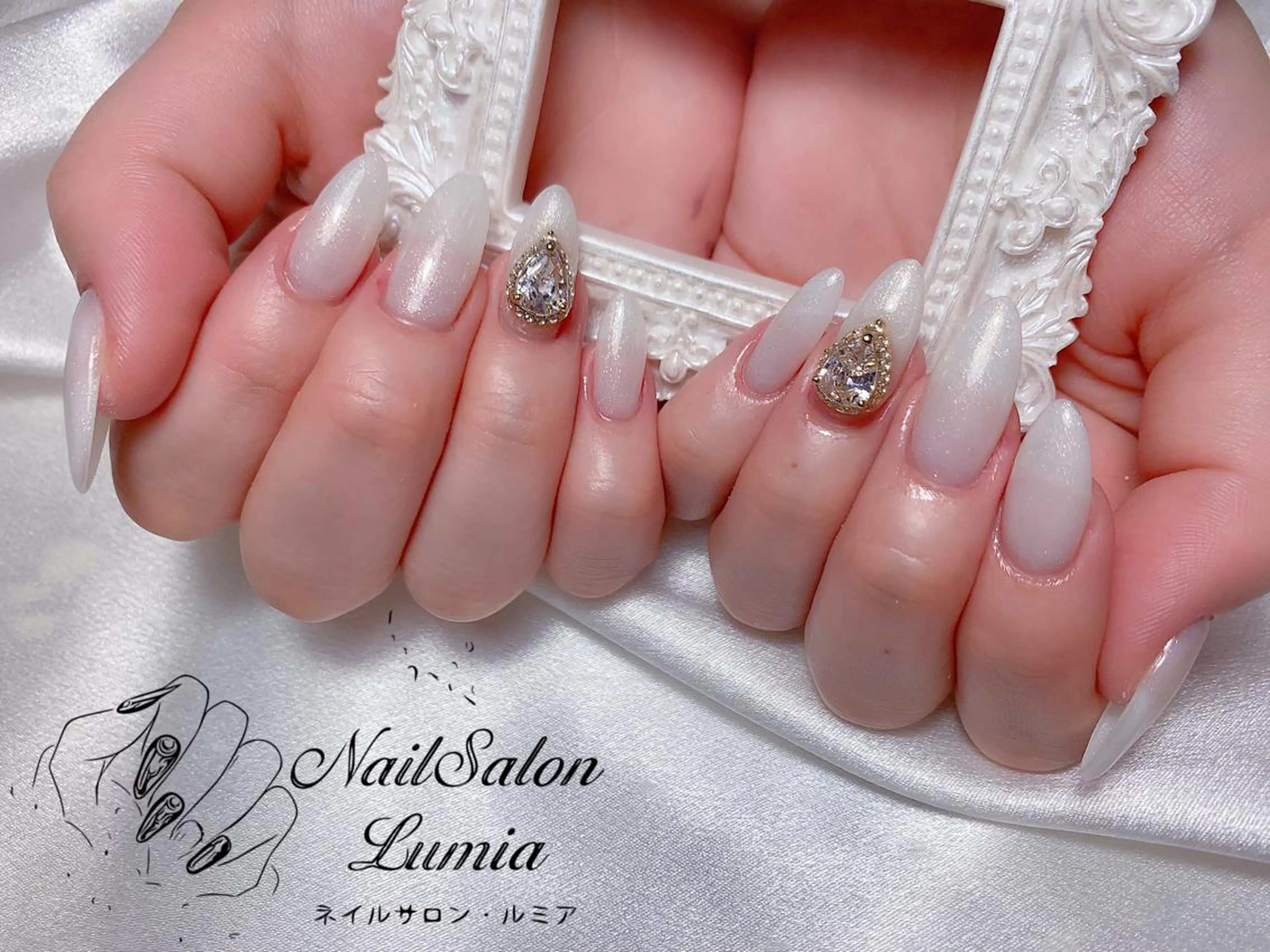 ネイル ハンドネイル ネイルサロン ルミア Lumia 店長のネイルデザイン
