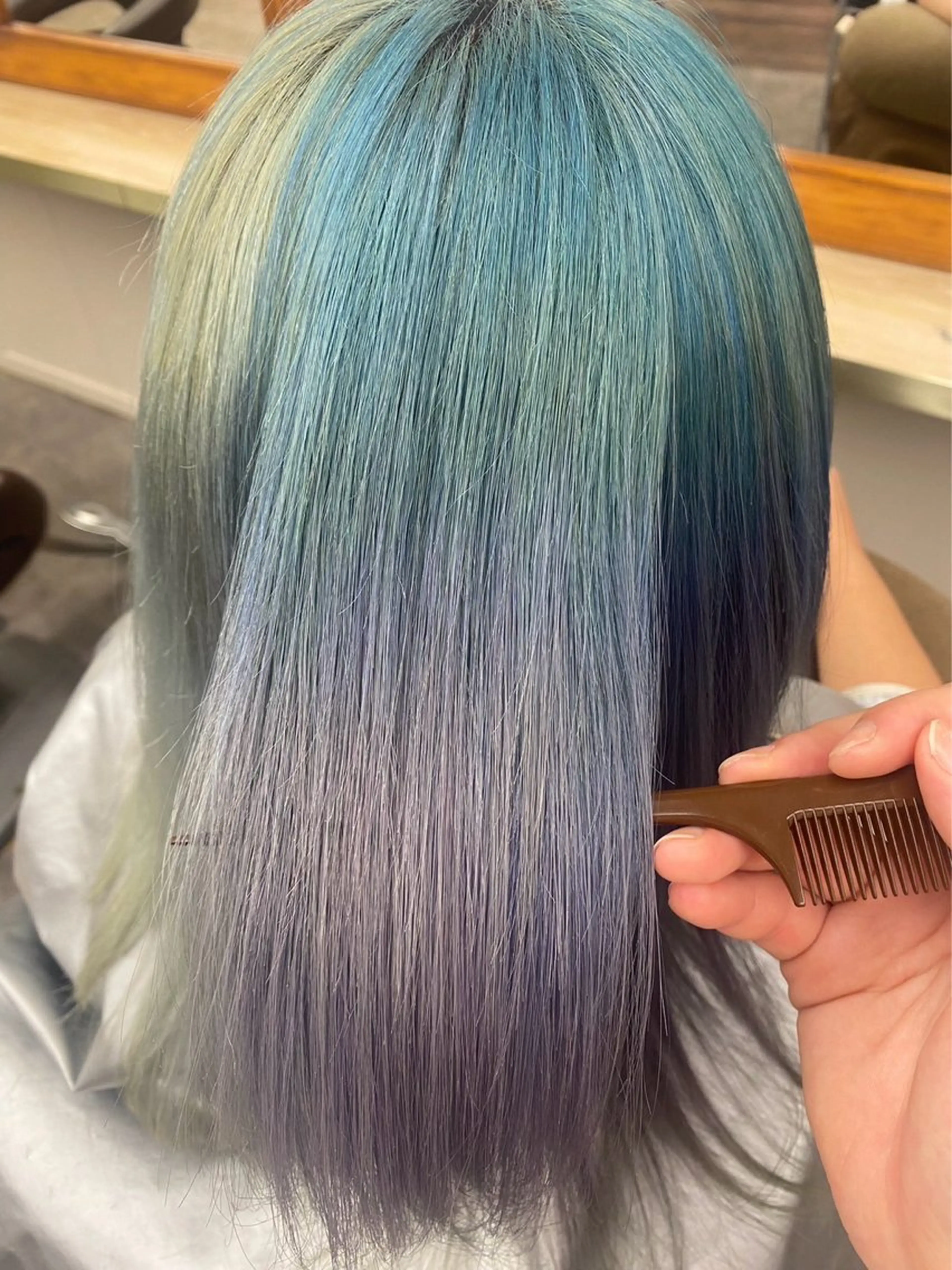 ミディアム ZIPANGU   押上店所属・透明感🫧艶カラー 💎Sayakaのヘアスタイル