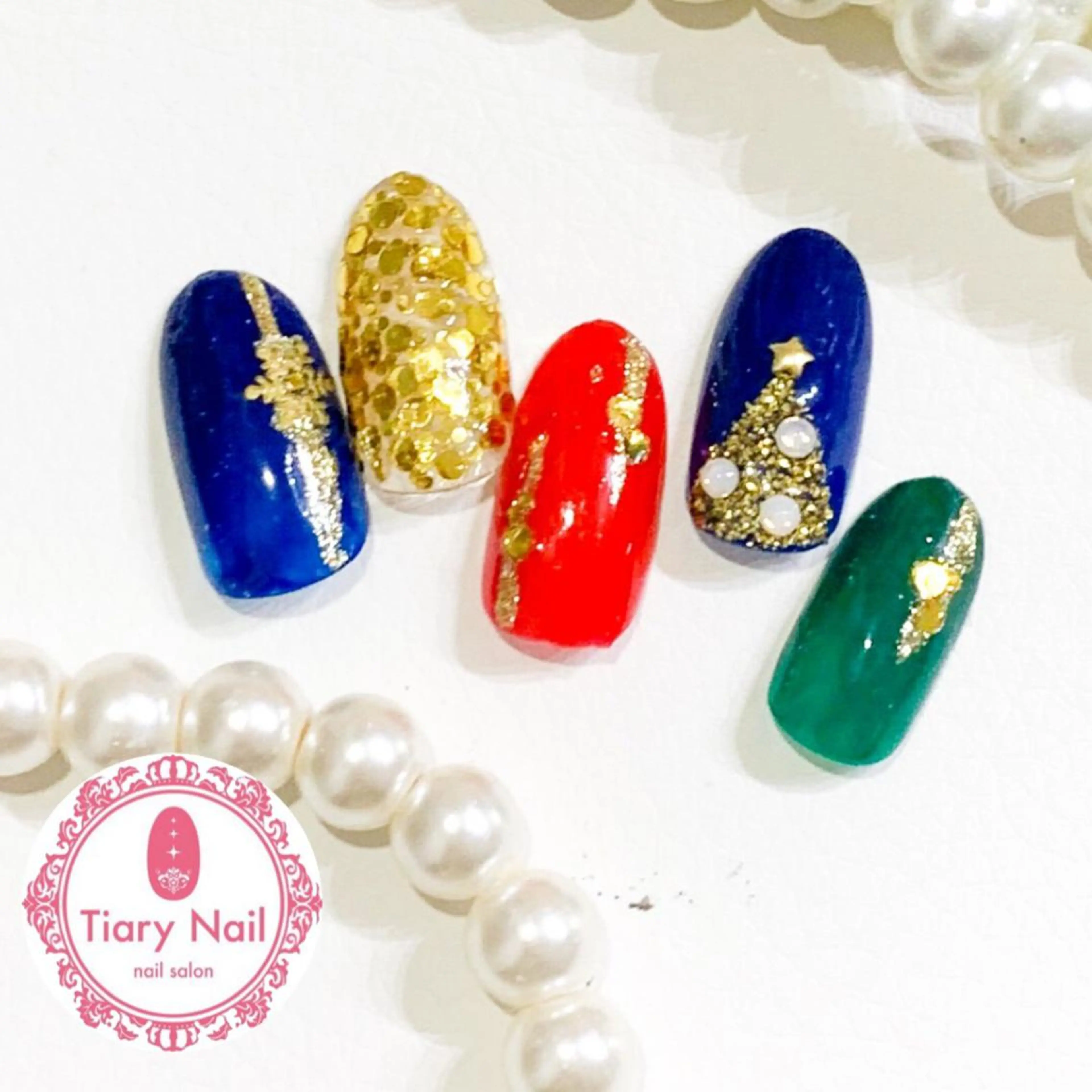 ネイル 桜ネイル 長さ出し スカルプネイル 💗🪽Tiary Nail🪽💗のネイルデザイン