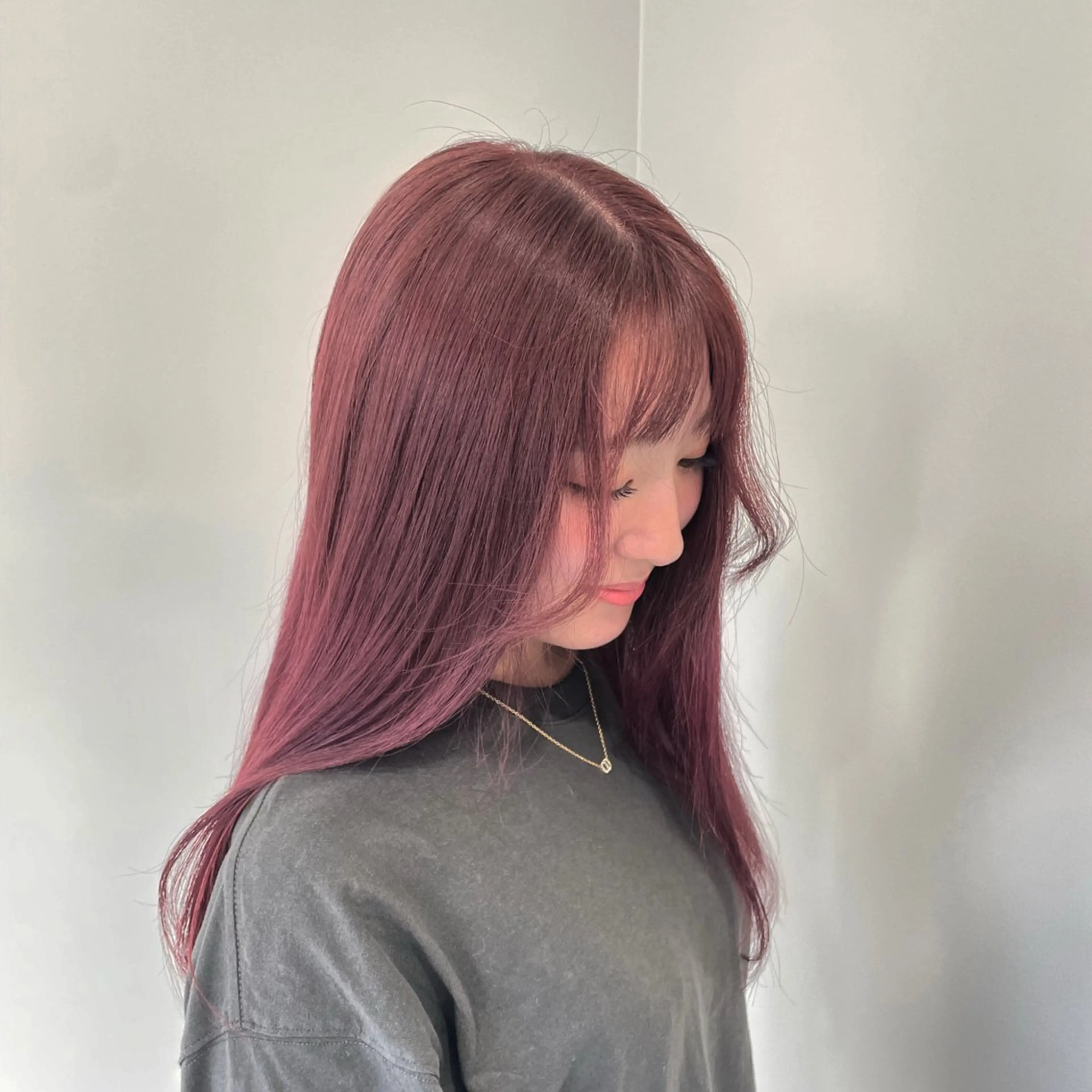 ロング カラー ヘアカラー トリートメント Ameri 新宿所属・新宿/透明感カラー/ 髪質改善/桜良のヘアスタイル