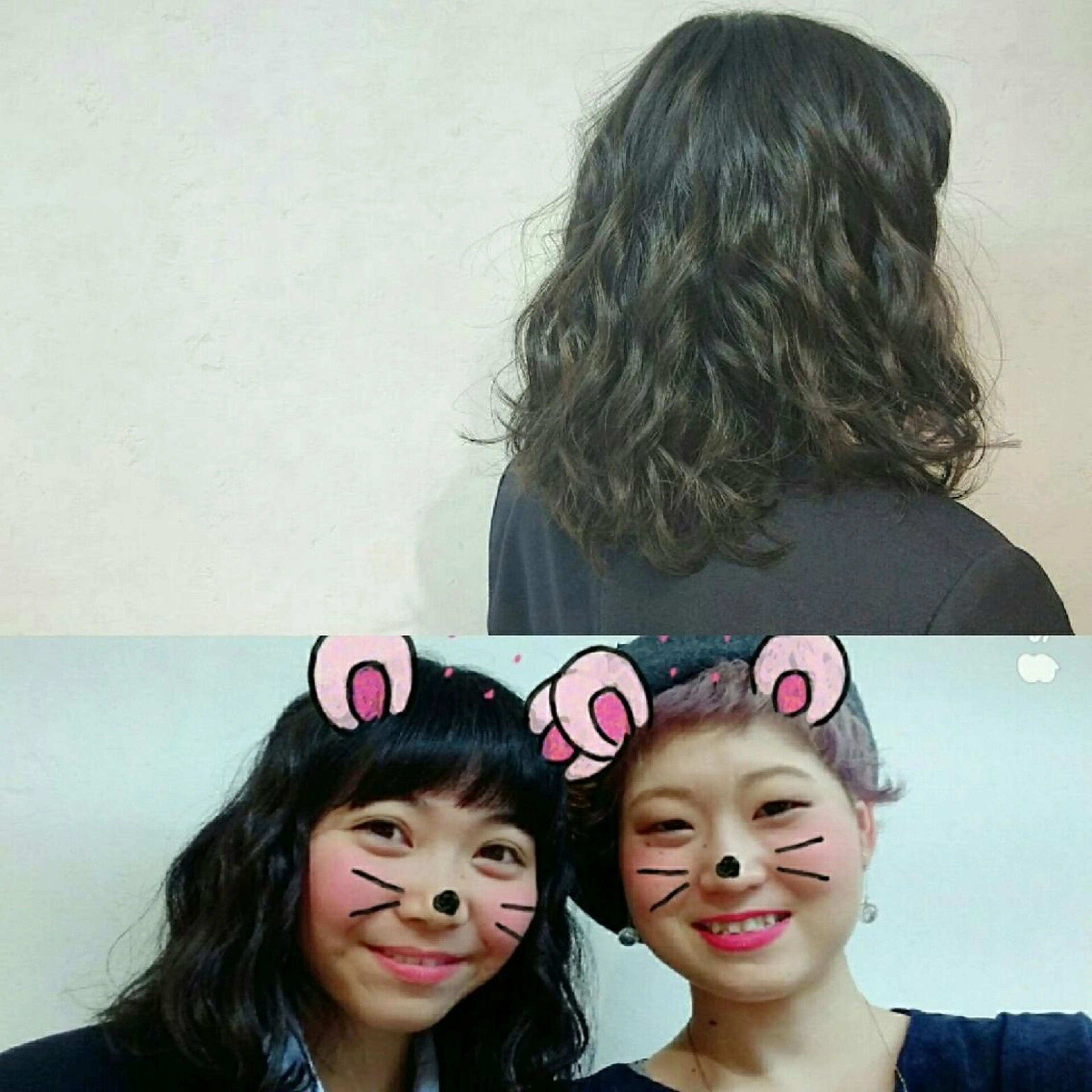 ミディアム ヘアアレンジ 透明感ハイライト◎ 伊藤夏海のヘアスタイル
