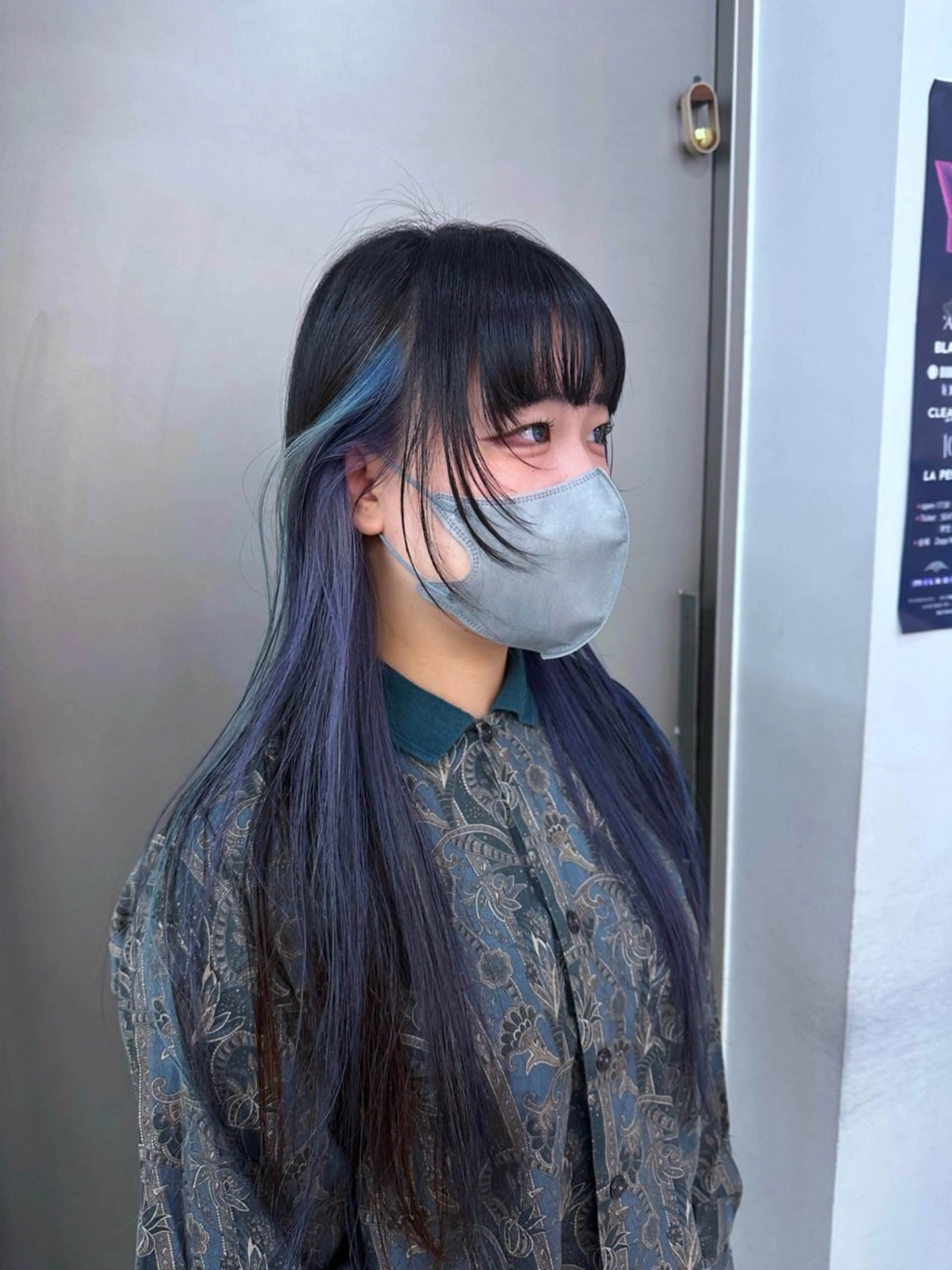 ロング カラー kao/似合わせ/ 個性派モード/iciのヘアスタイル