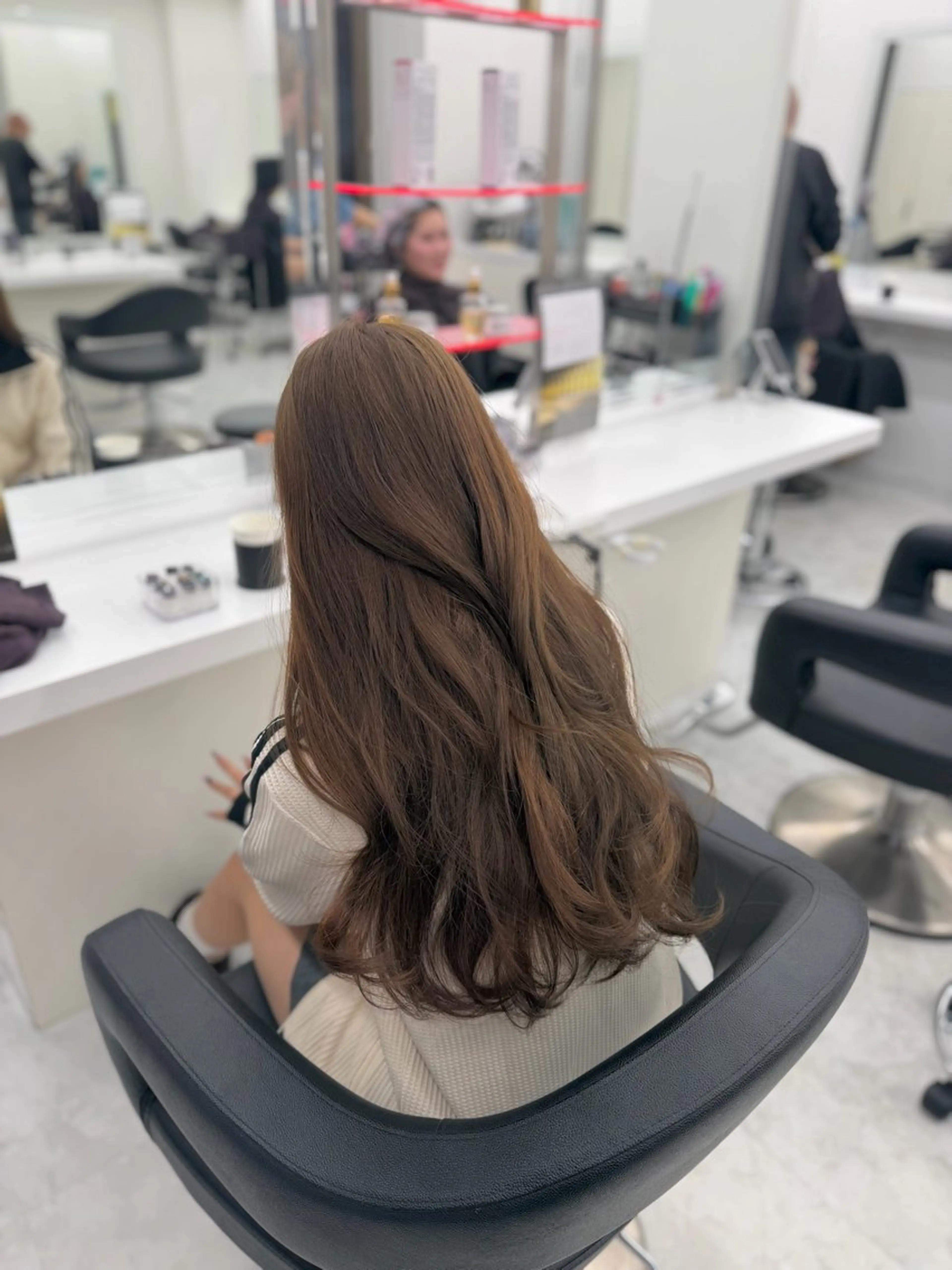 ロング カラー ヘアカラー トリートメント 🤍レイヤー/顔周り /hirari🤍のヘアスタイル