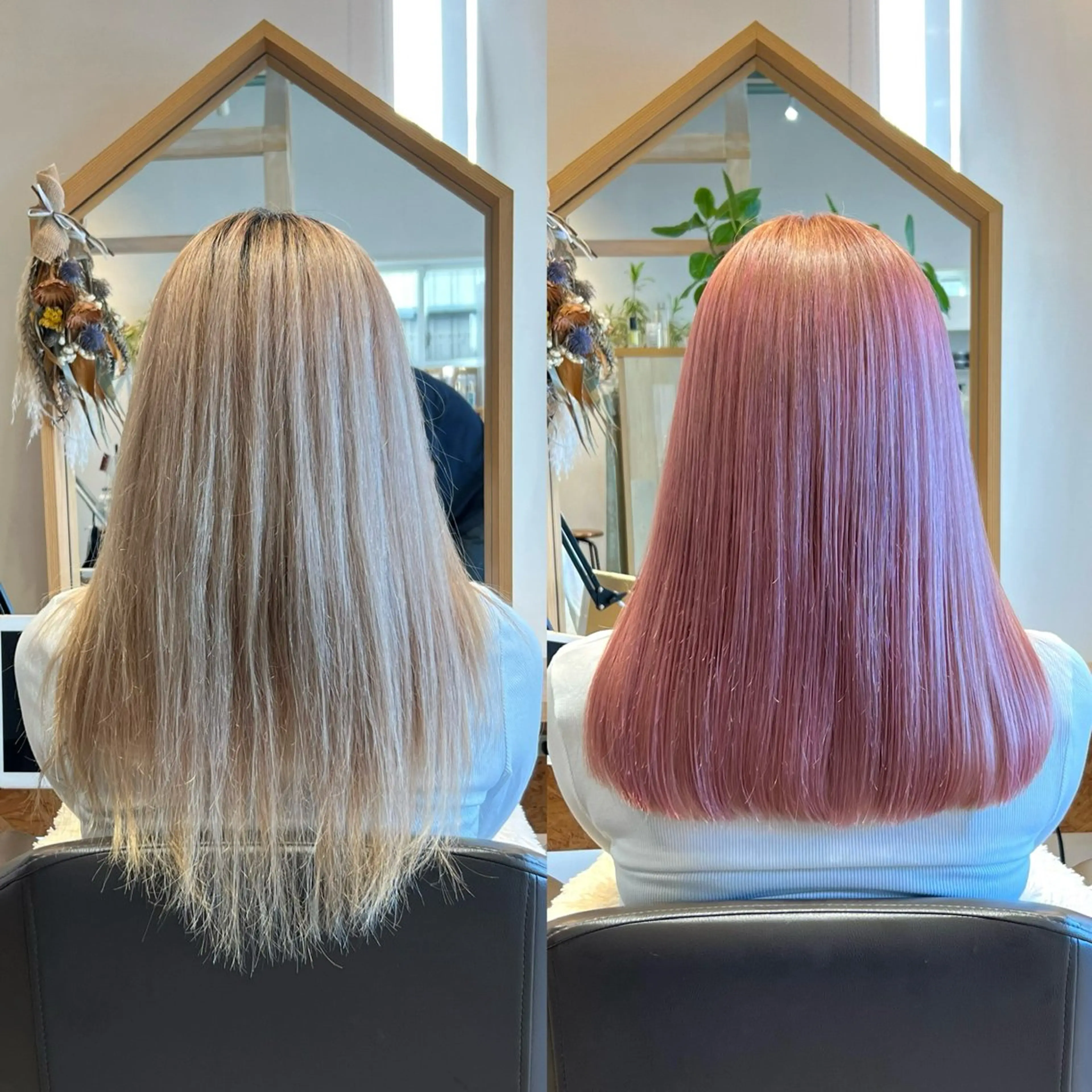 ロング カラー ピンクカラー 北花田美容師🍃村尾 光太/むらのヘアスタイル