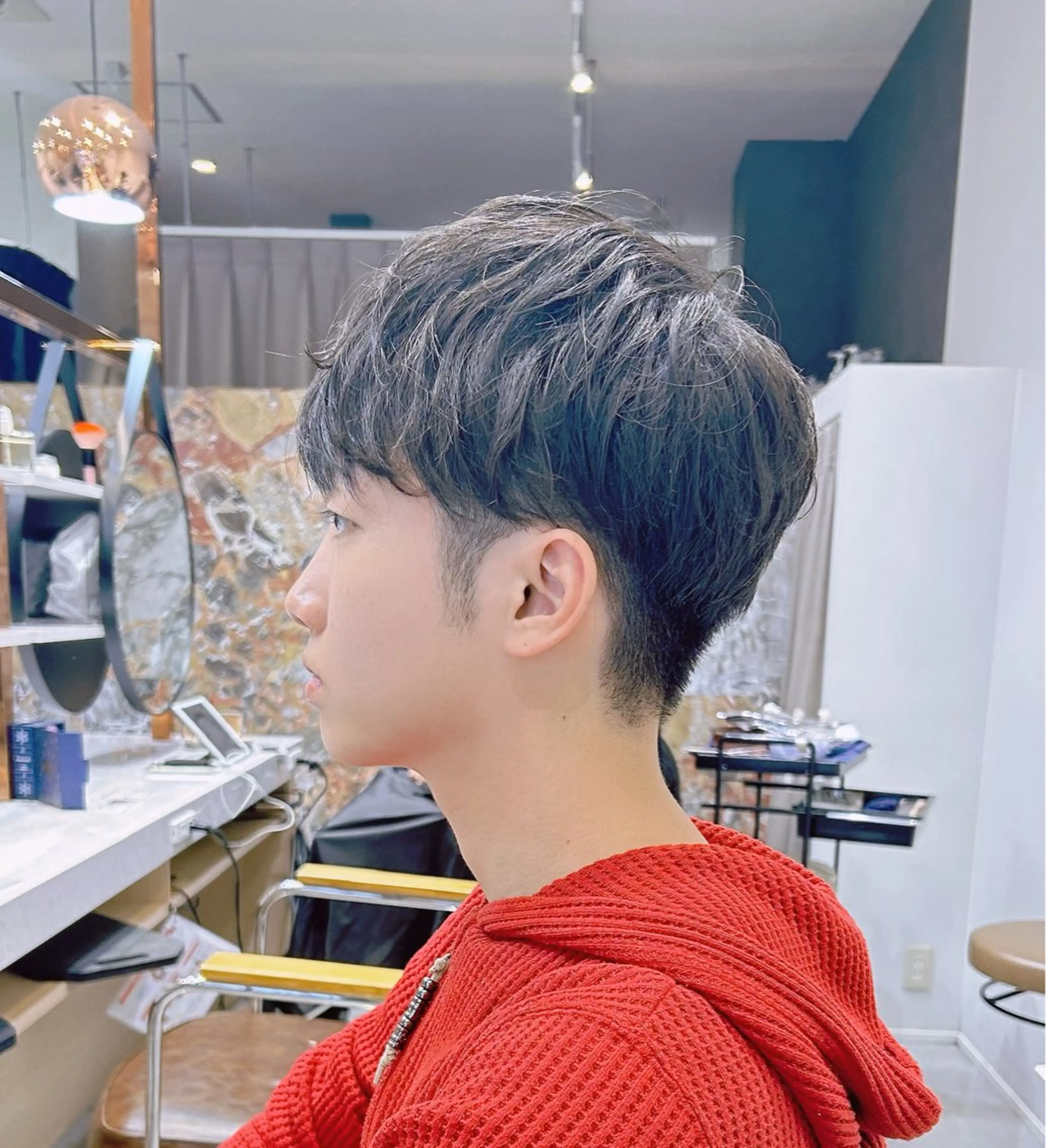 メンズ calna by ELMO  上ノ井のヘアスタイル