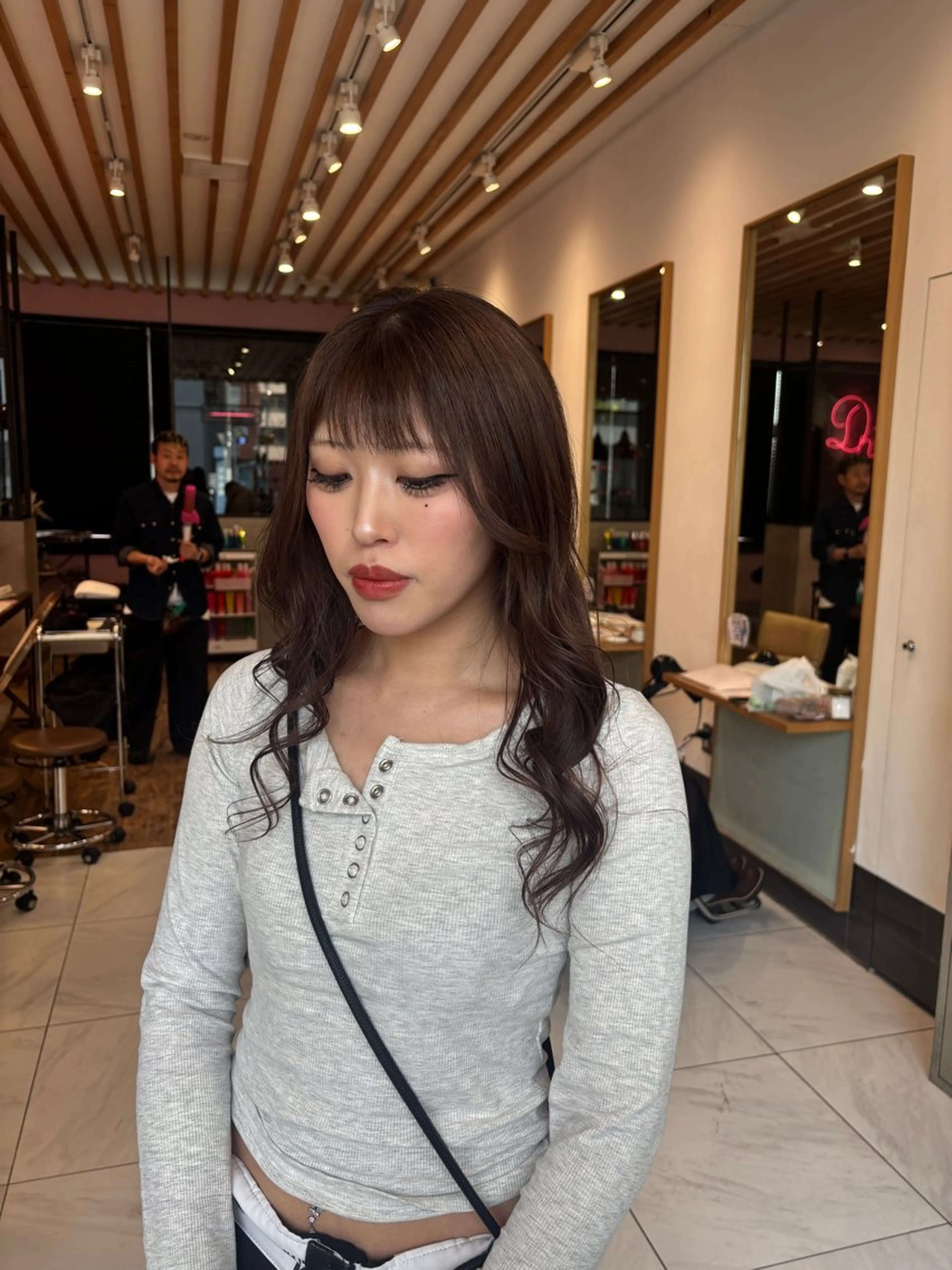 カラー カット ヘアカラー ️🩵RINKA/ ハイトーンカラー🩵のヘアスタイル