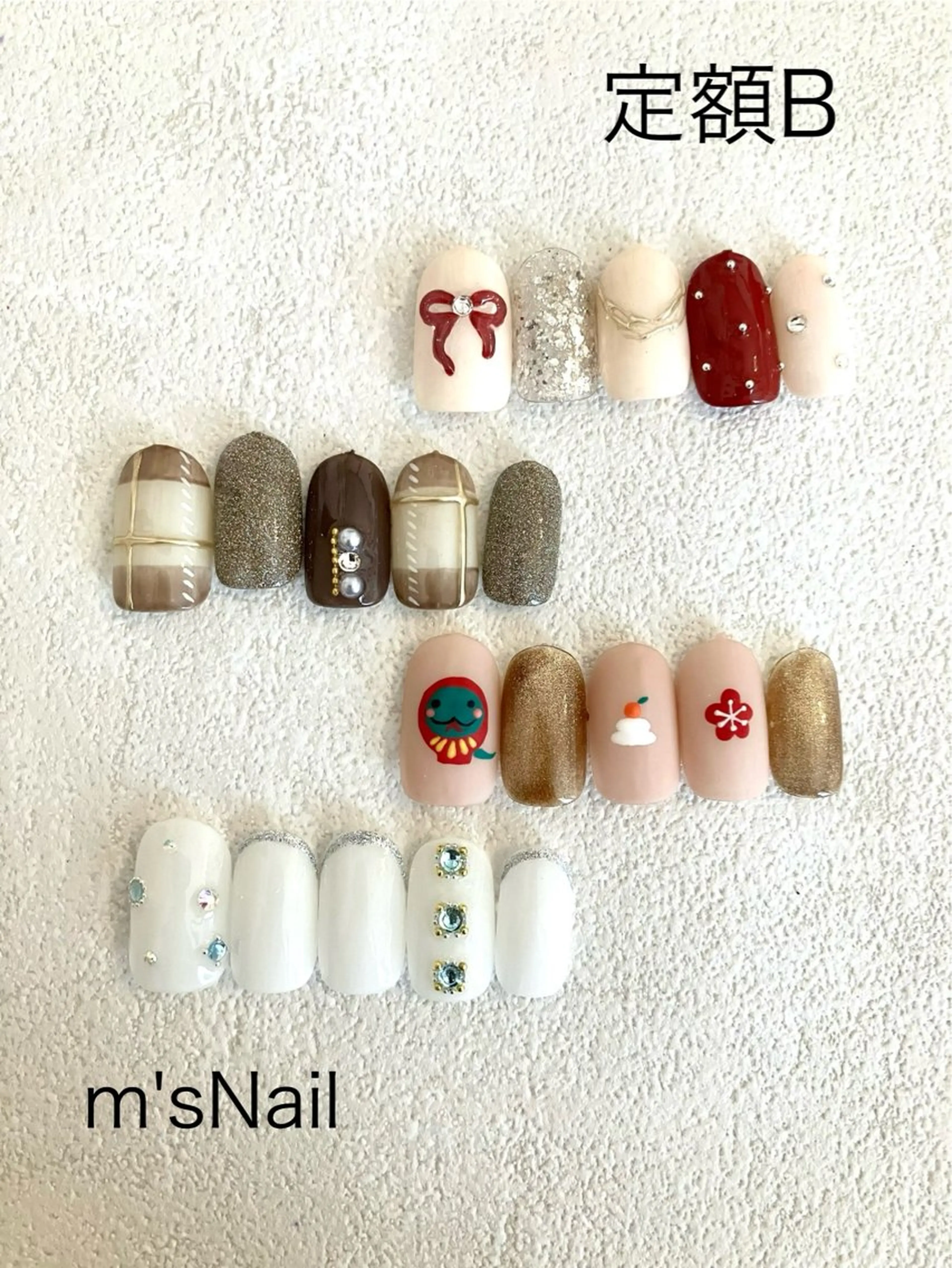 ネイル ジェルネイル パラジェル ハンドネイル m'sNail 福岡西区 ネイルのネイルデザイン