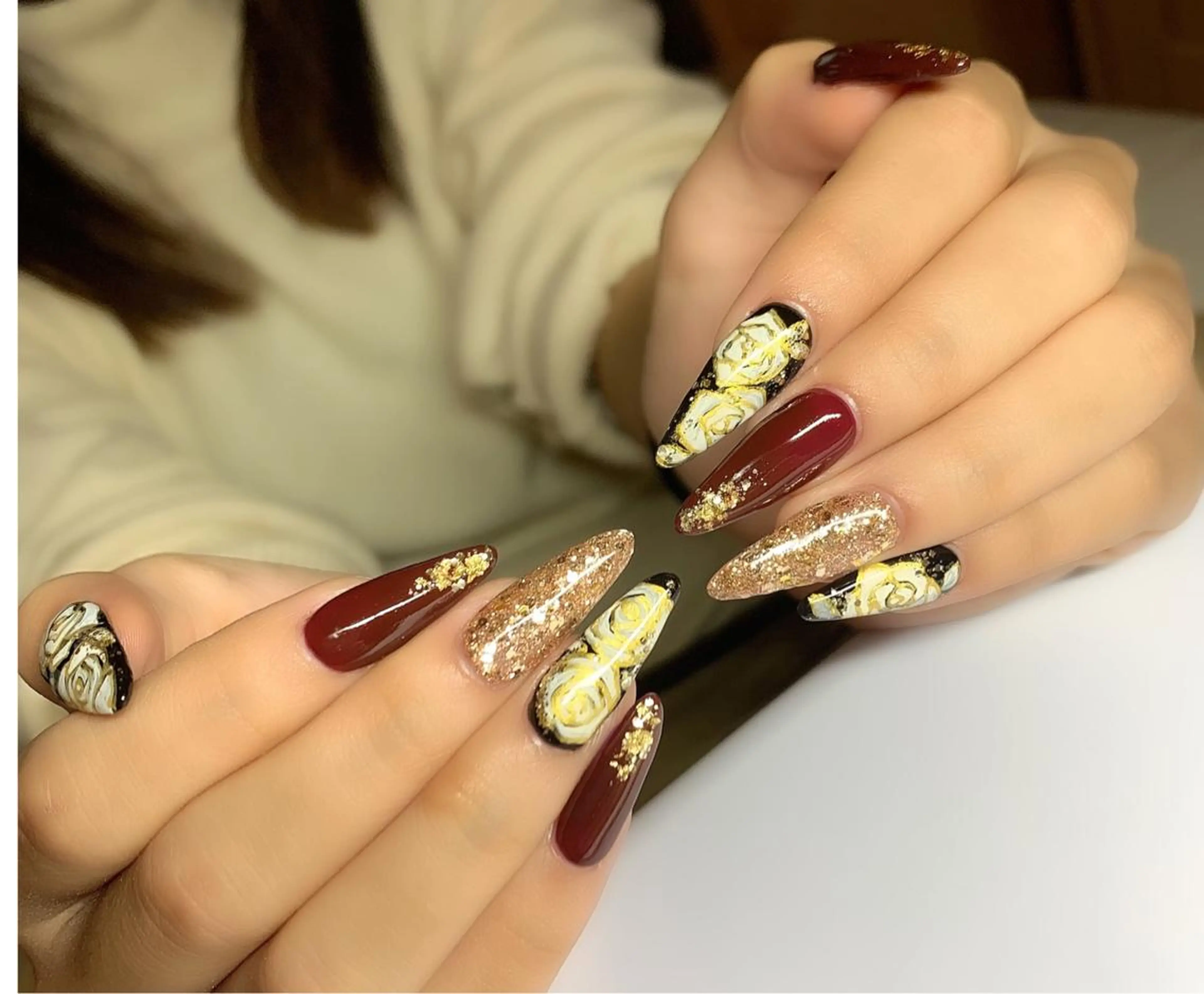 ネイル ハンドネイル 木槿所属・吉冨 光恵のネイルデザイン