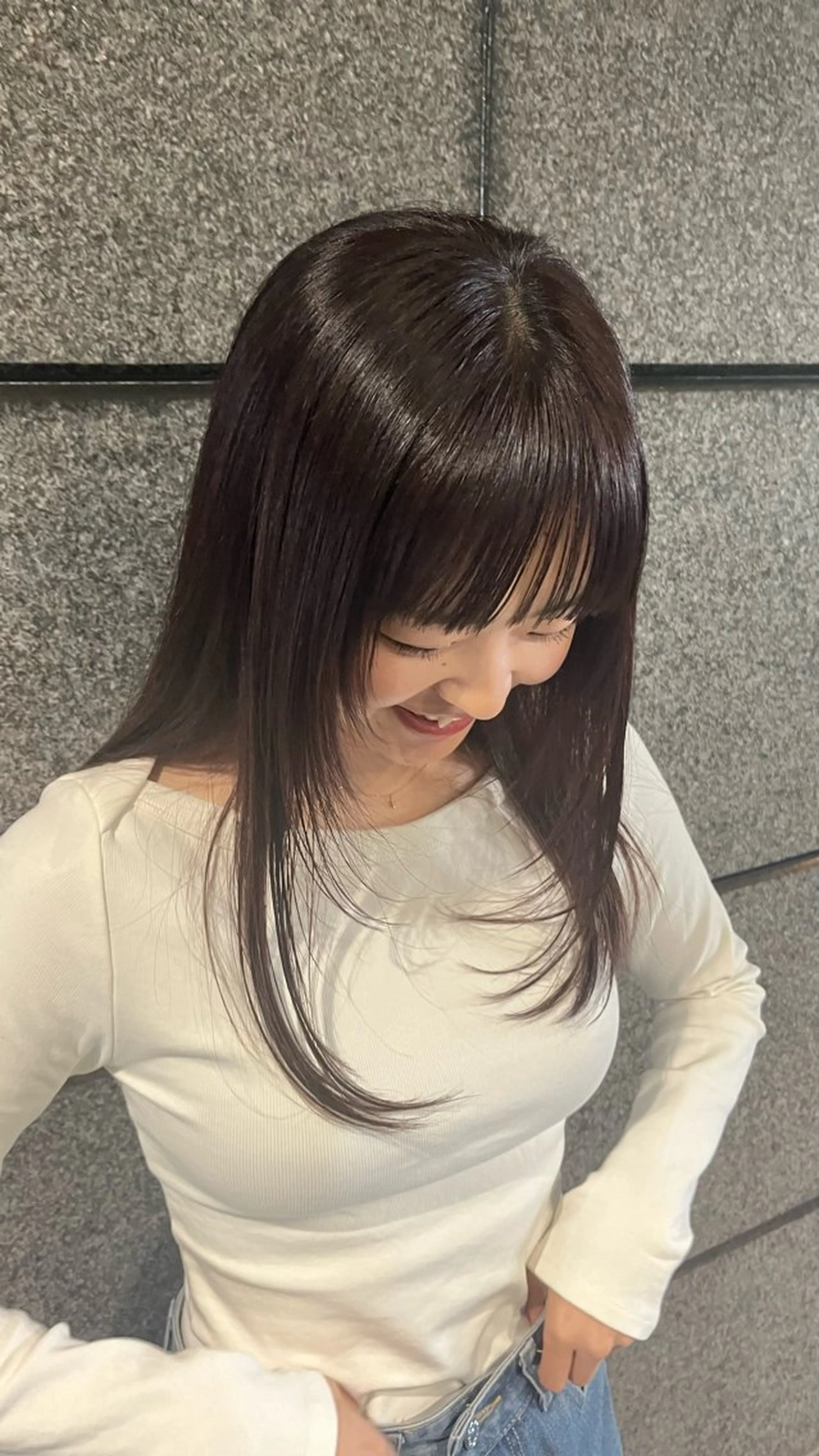 カラー ベージュカラー ピンクカラー ピンクベージュ CITY.所属・‧₊˚ .⋆ ˖ Sayaka☘️✧*のヘアスタイル