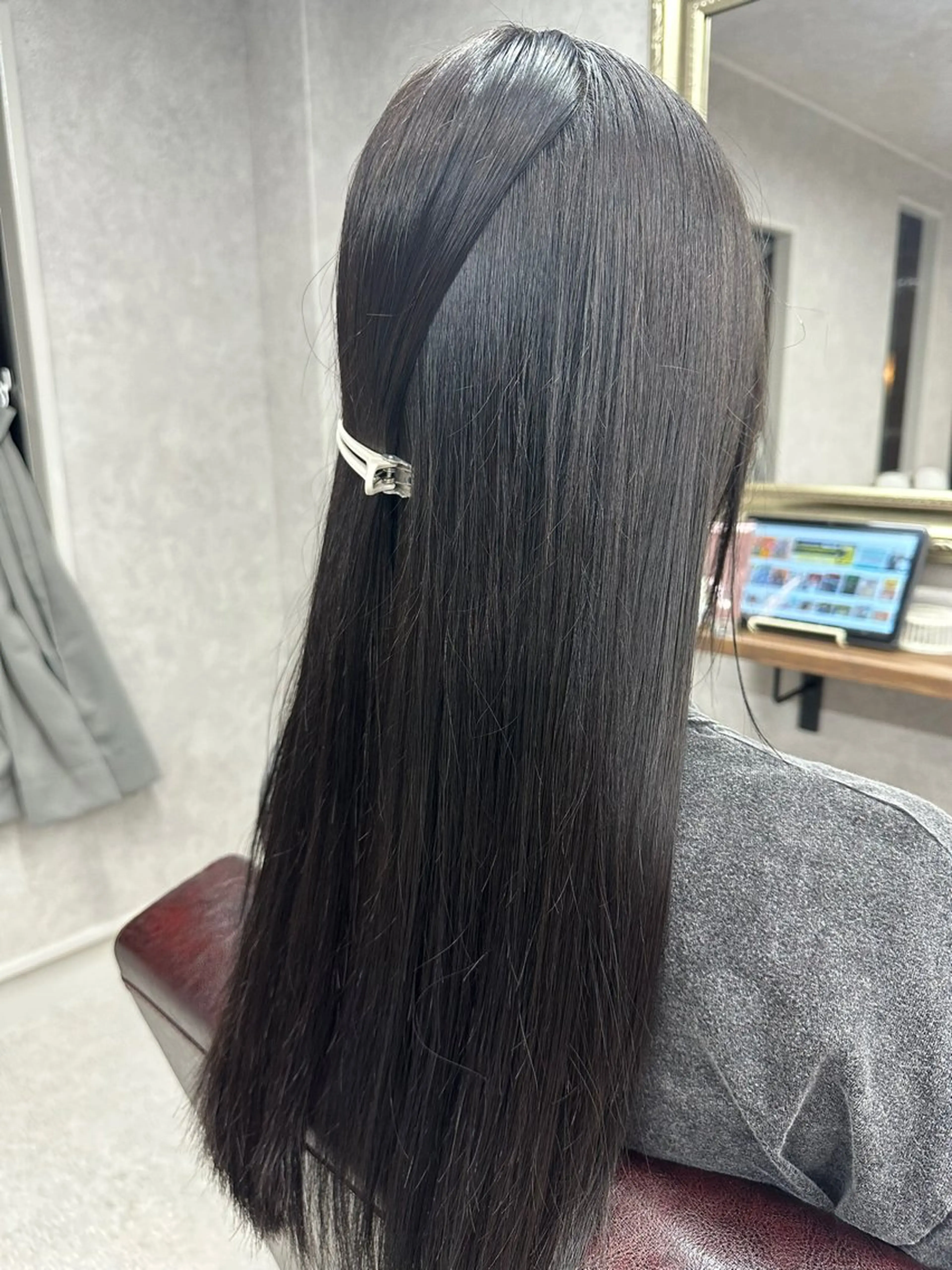 ロング 髪質改善 髪質改善サロン Lien深井店のヘアスタイル