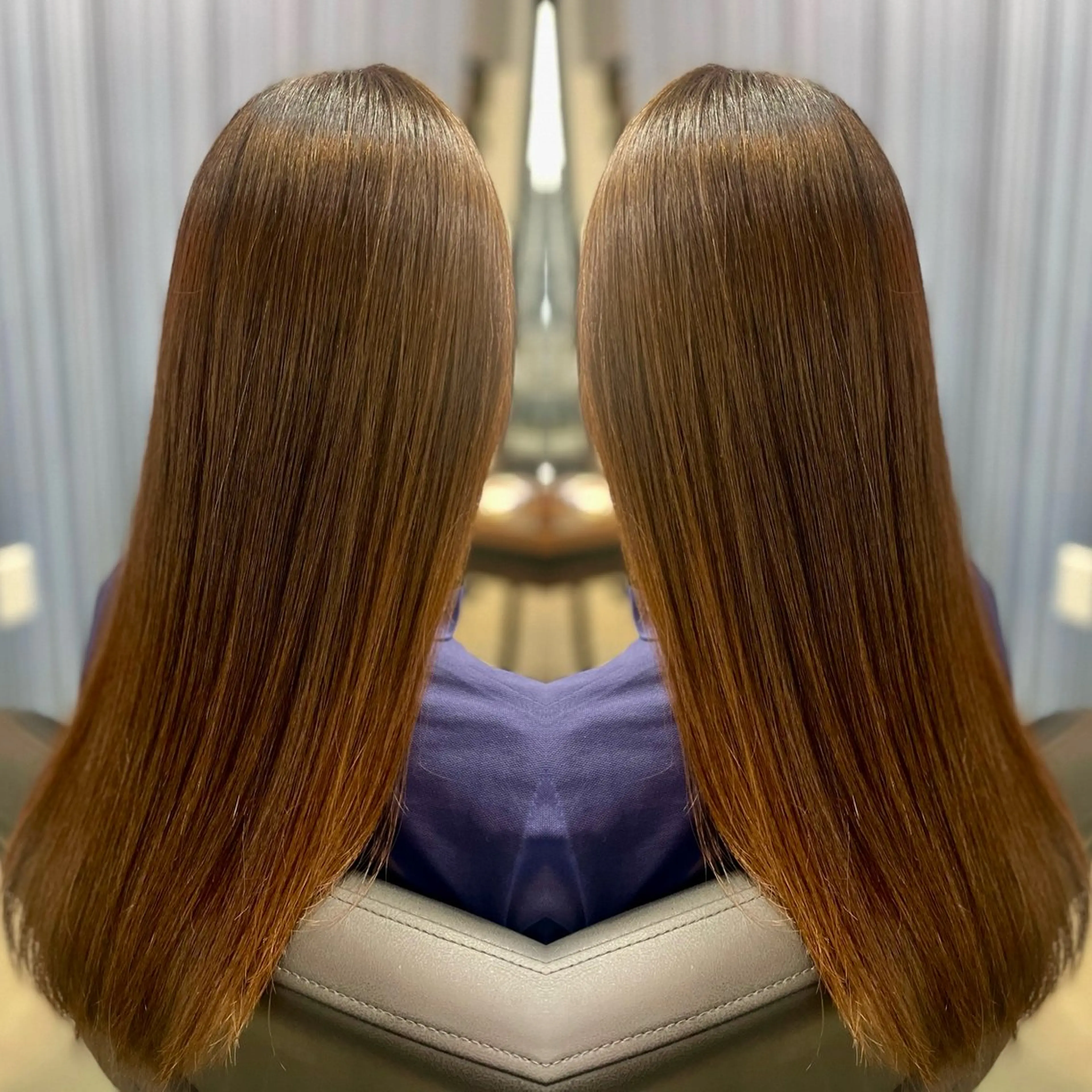 ロング 縮毛矯正 AND       HAIR所属・伊藤 詩織のヘアスタイル