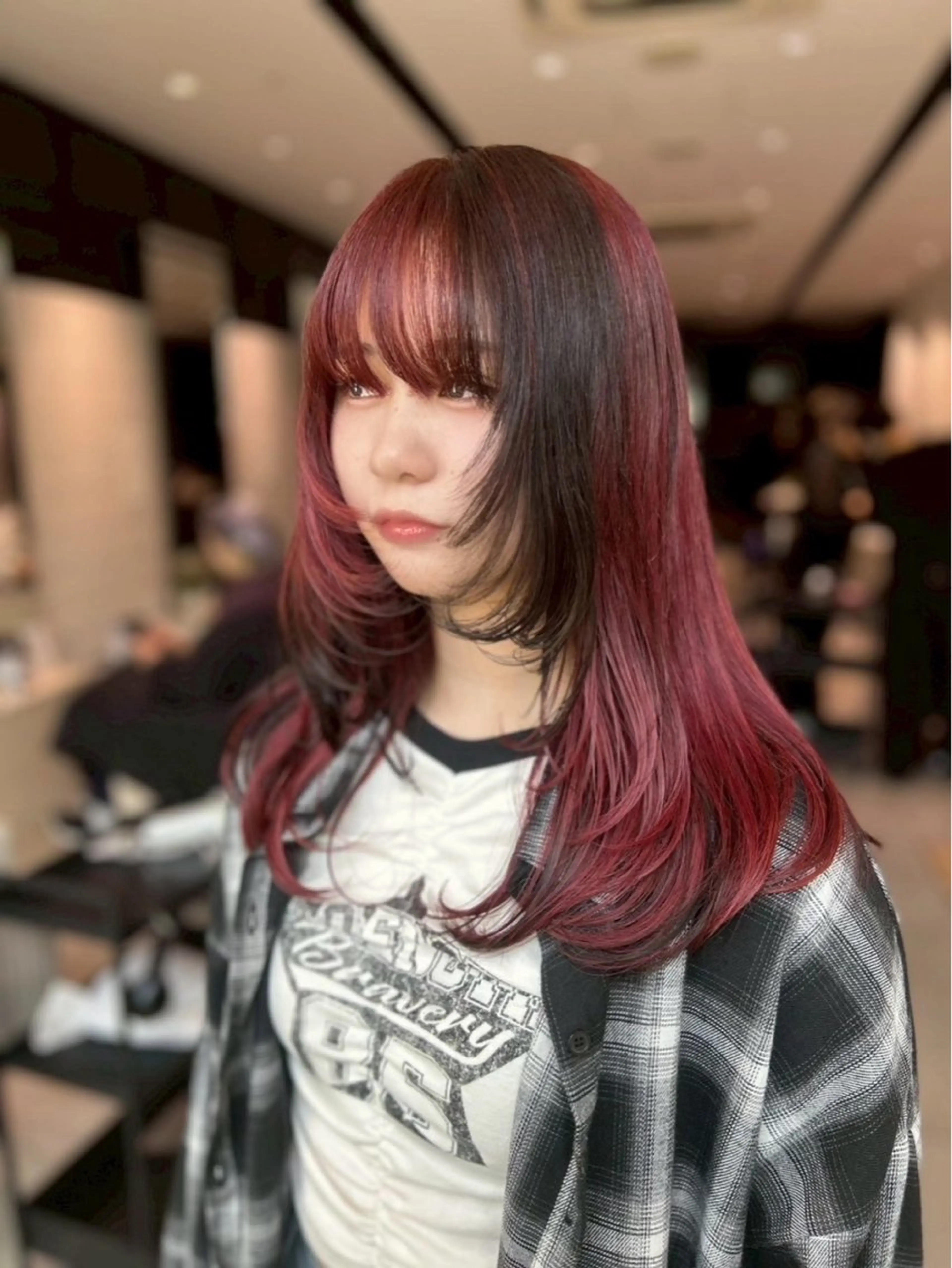 🎀ིྀデザインフルカラー+ヘッドスパ+髪質改善トリートメント🎀ིྀの写真