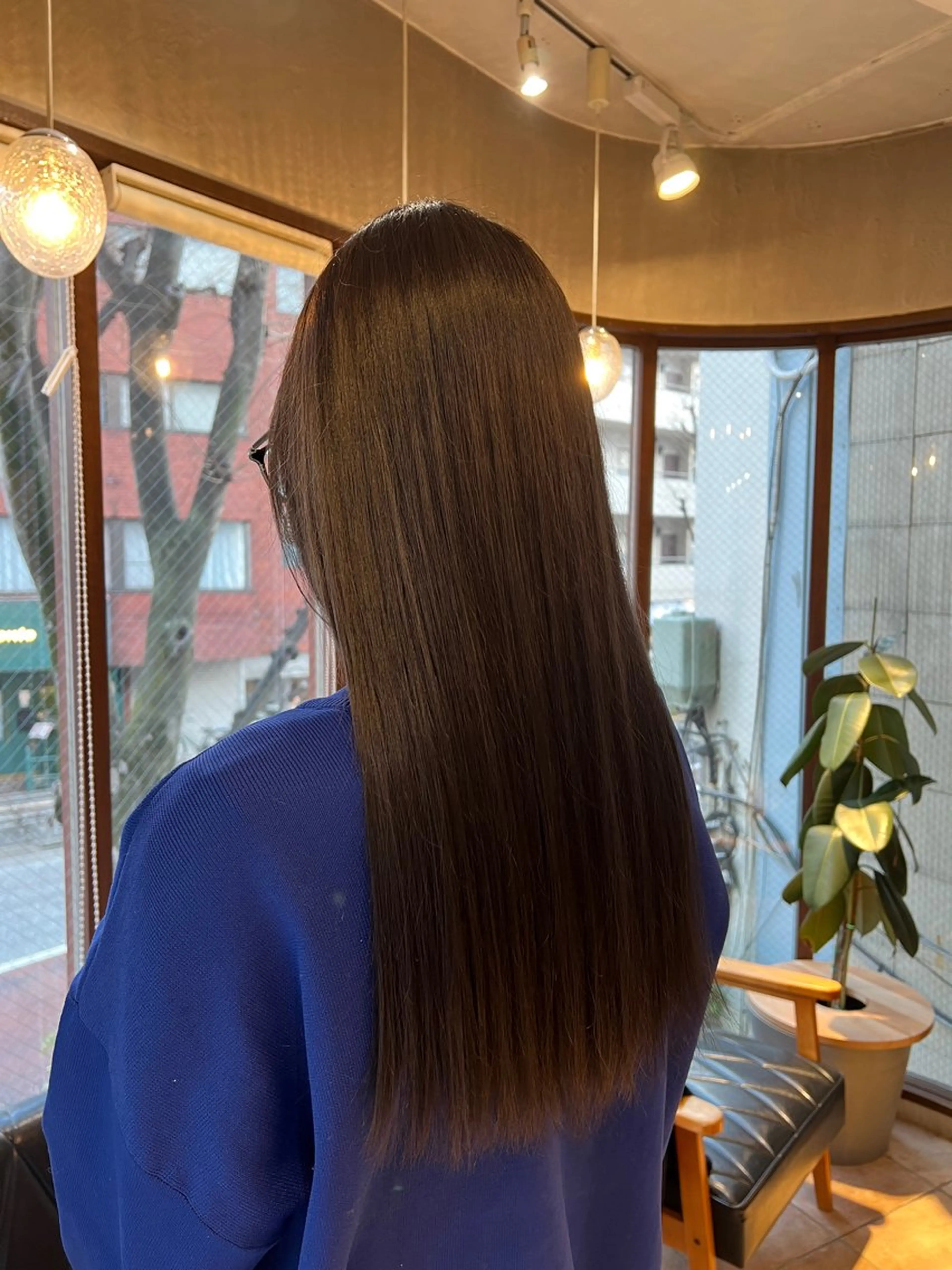 ロング 縮毛矯正 FLYCKA minoru🪐のヘアスタイル