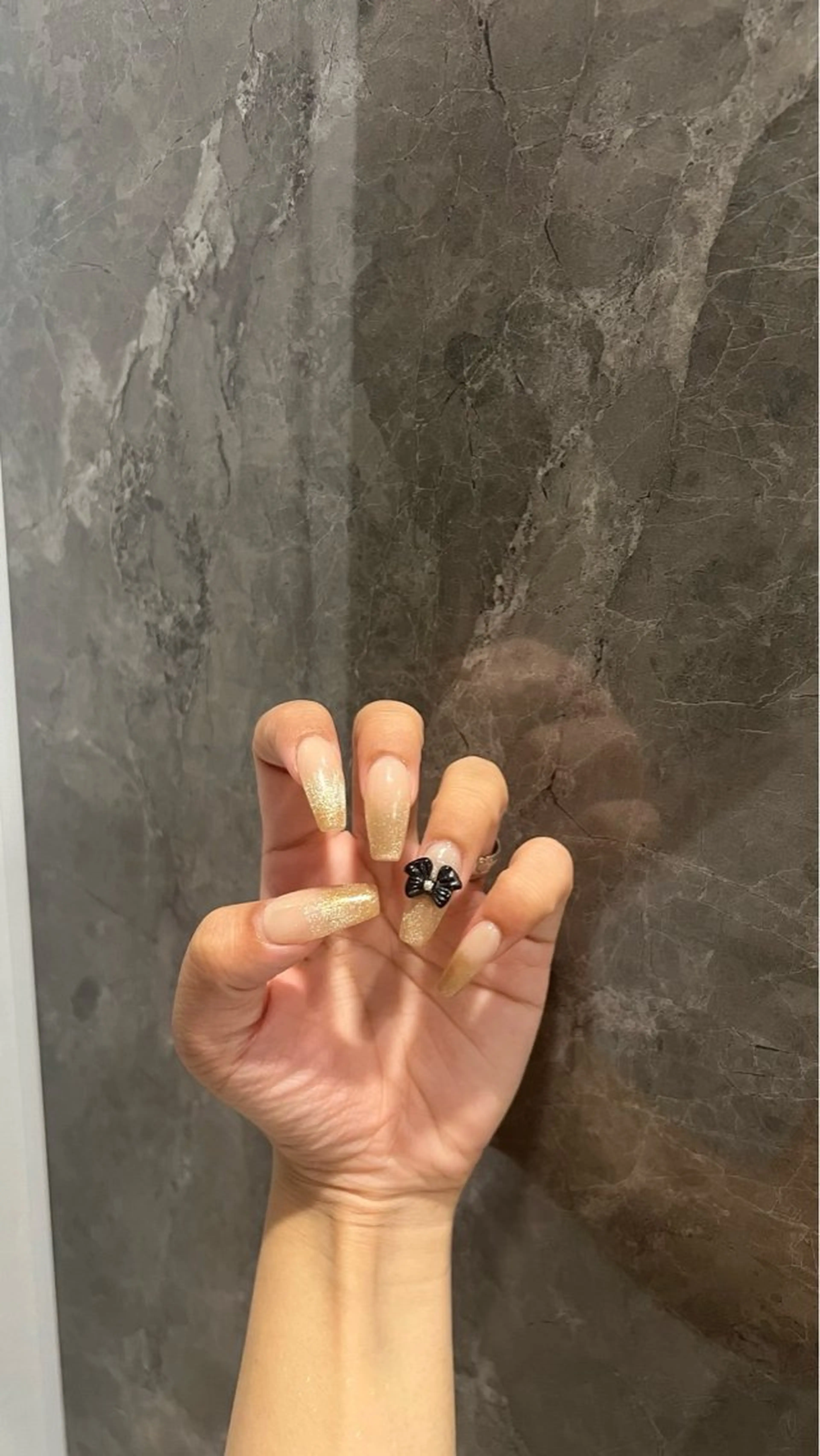 ワンカラー、ラメグラデーション💅の写真