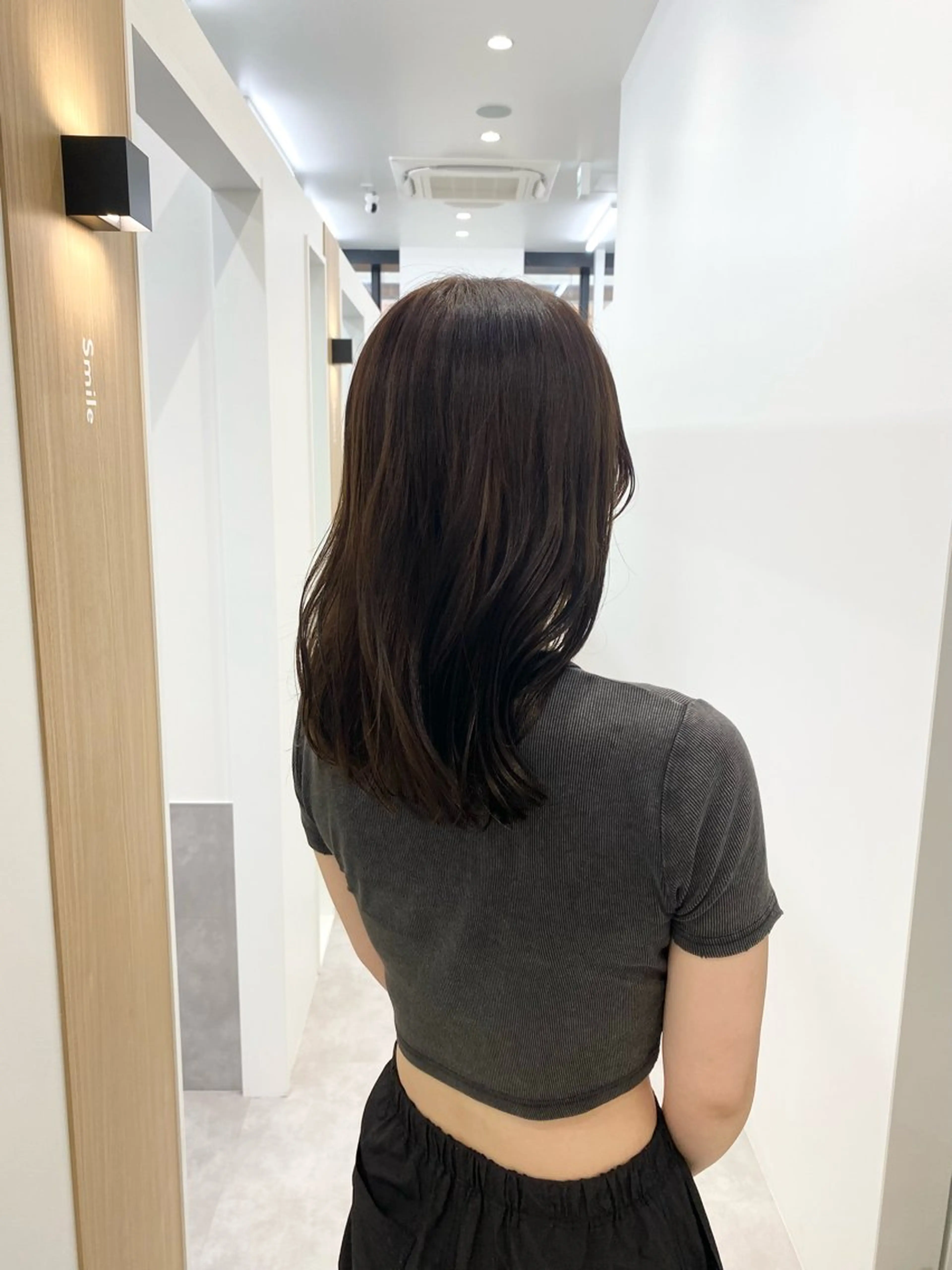 ミディアム カラー GO TODAY神戸三宮所属・あ きのヘアスタイル