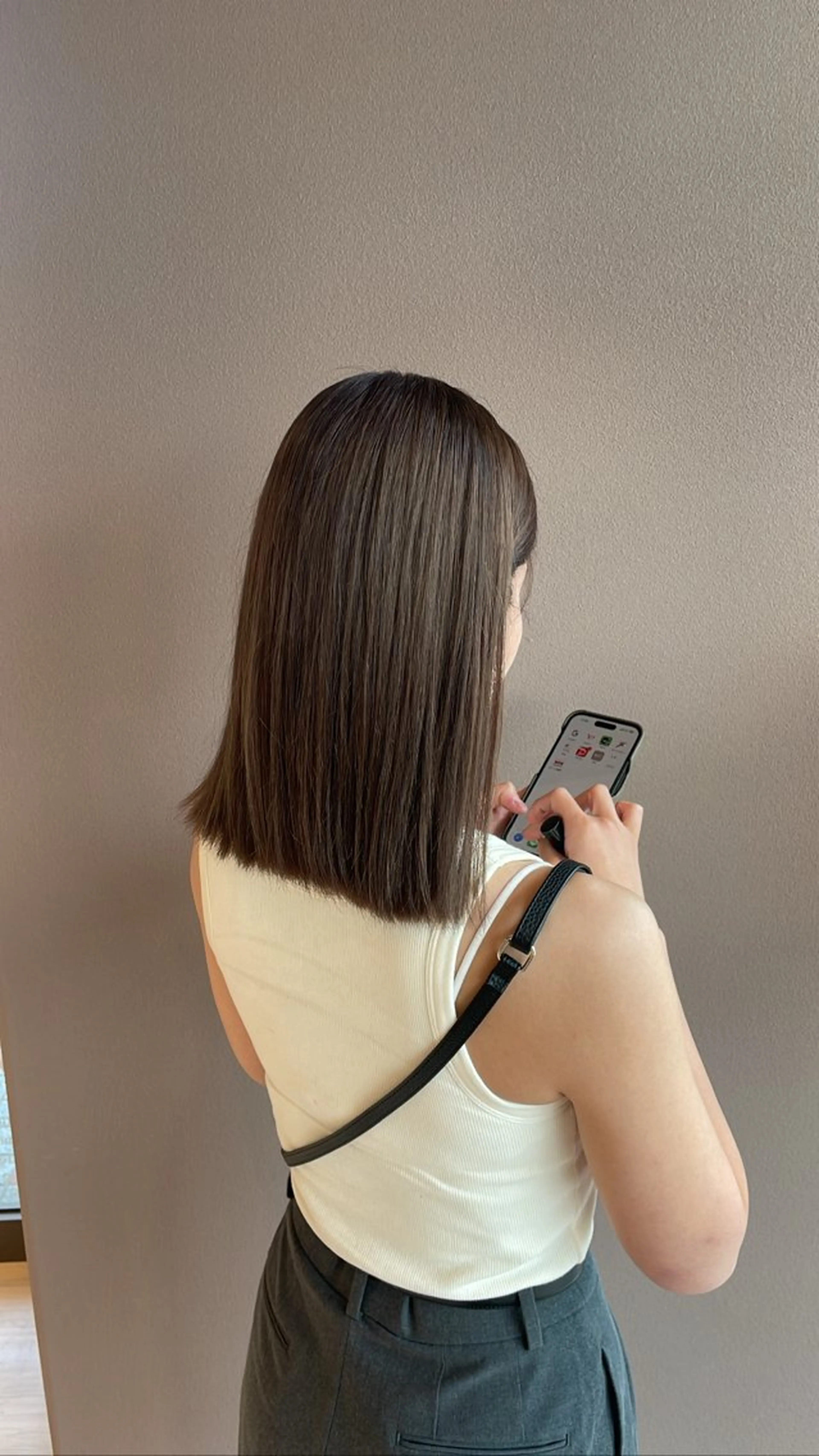 セミロング カラー 岐阜/各務原 スタイリスト🎀のヘアスタイル