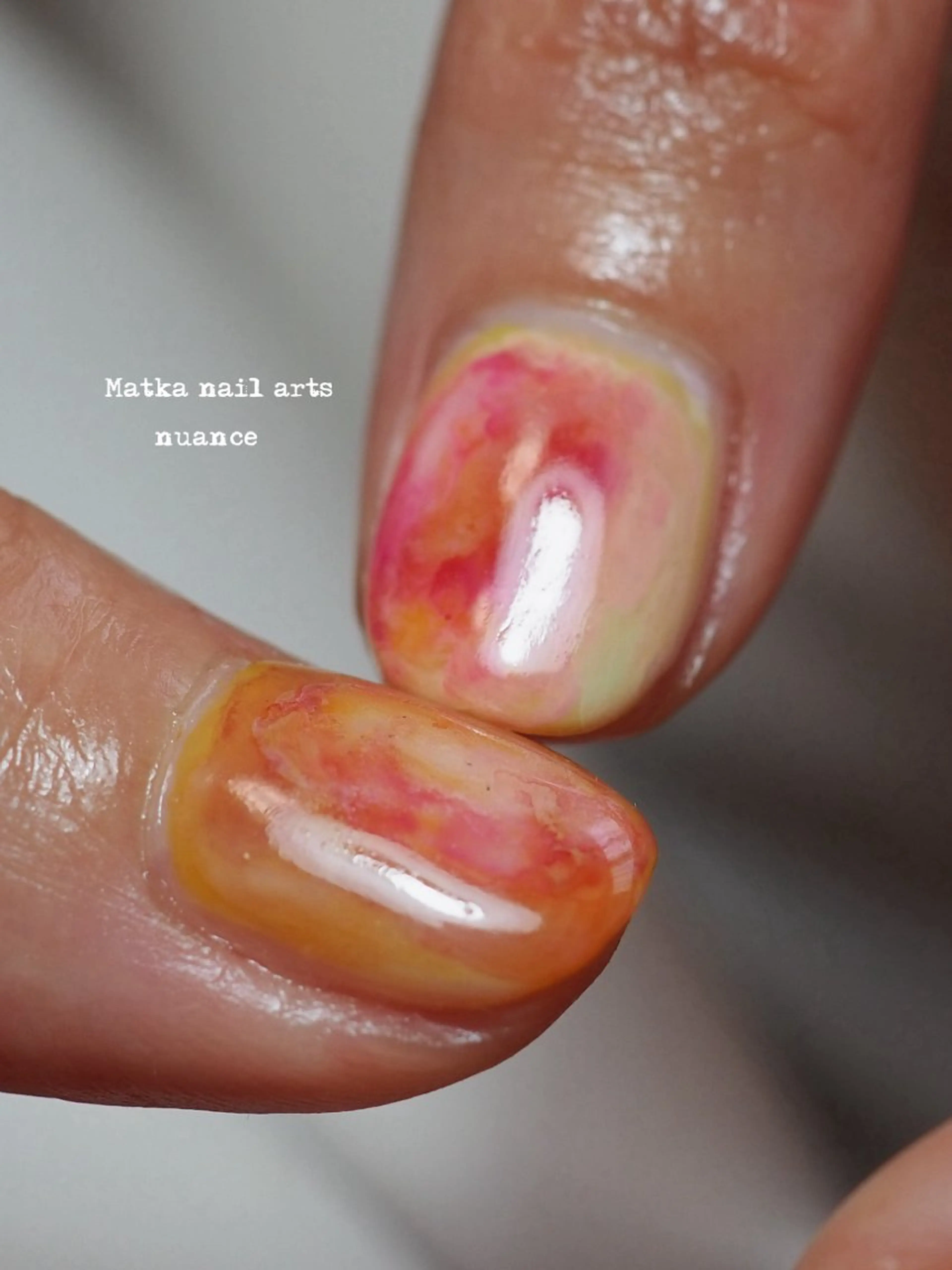 ネイル ニュアンスネイル 春ネイル ネイルとタロット/ ユウのその他イメージ