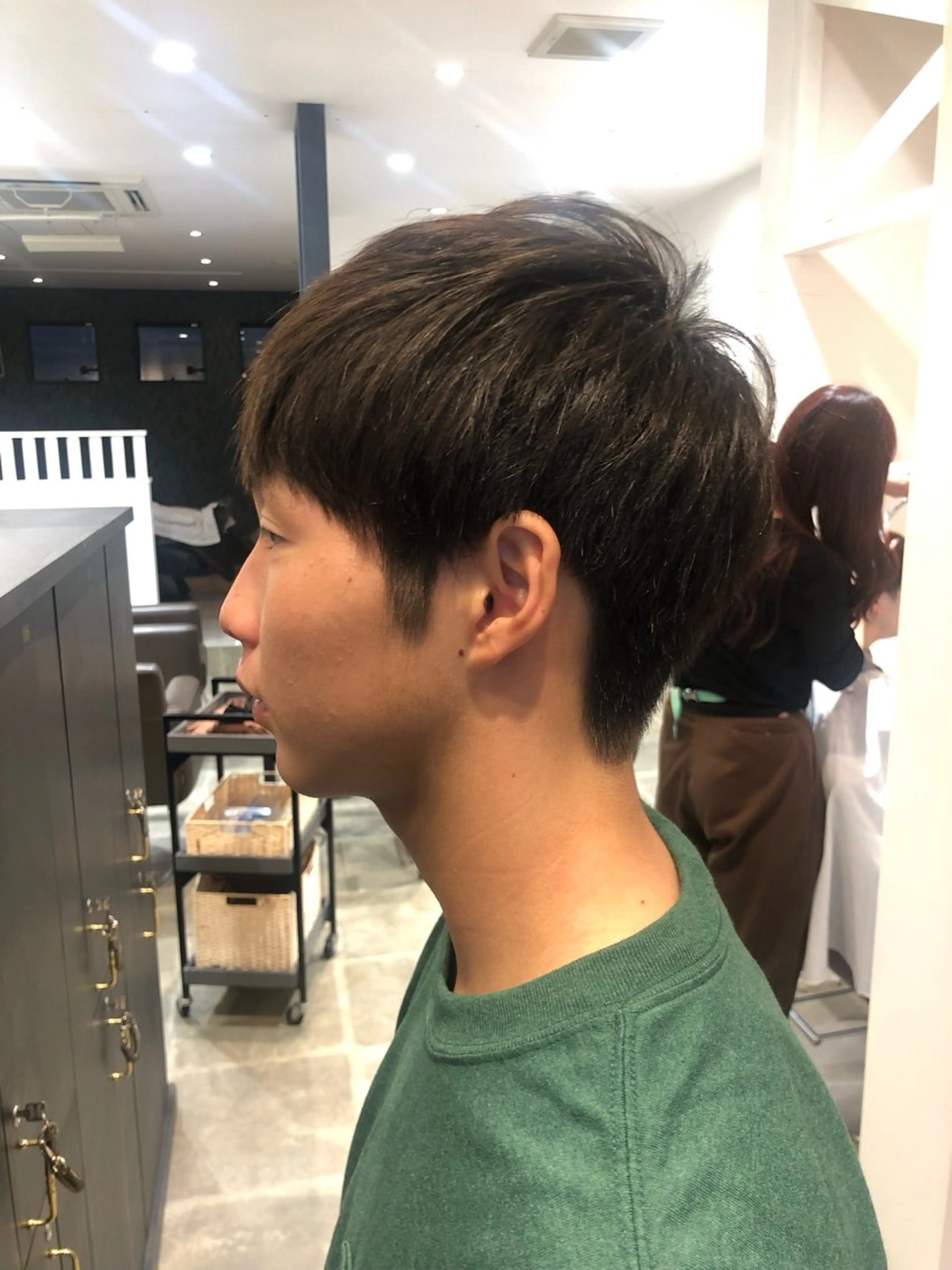 メンズ 飯田 真季のヘアスタイル