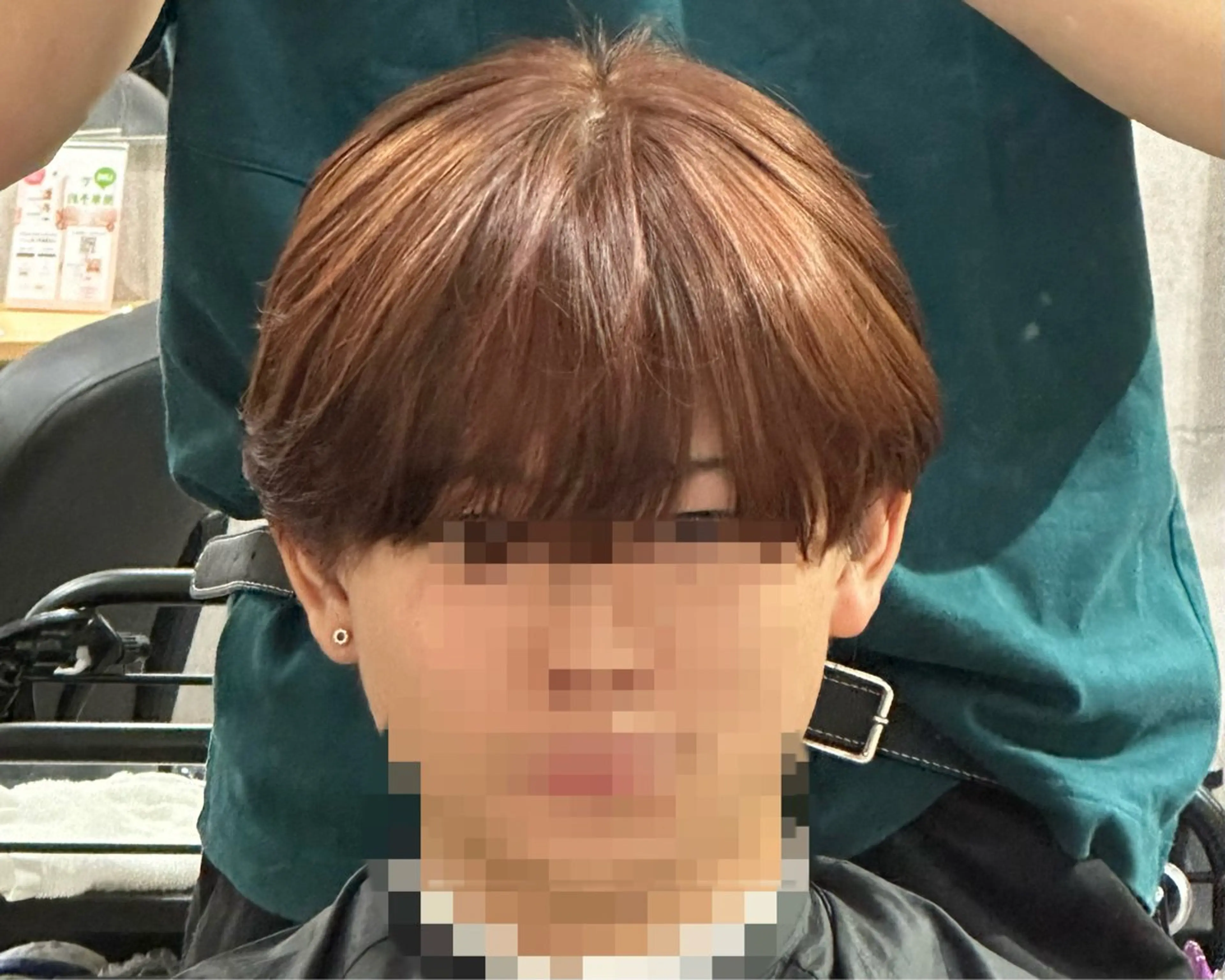 ショート カラー メンズ マッシュ タクミ/名駅/栄 メンズ特化型美容師のヘアスタイル