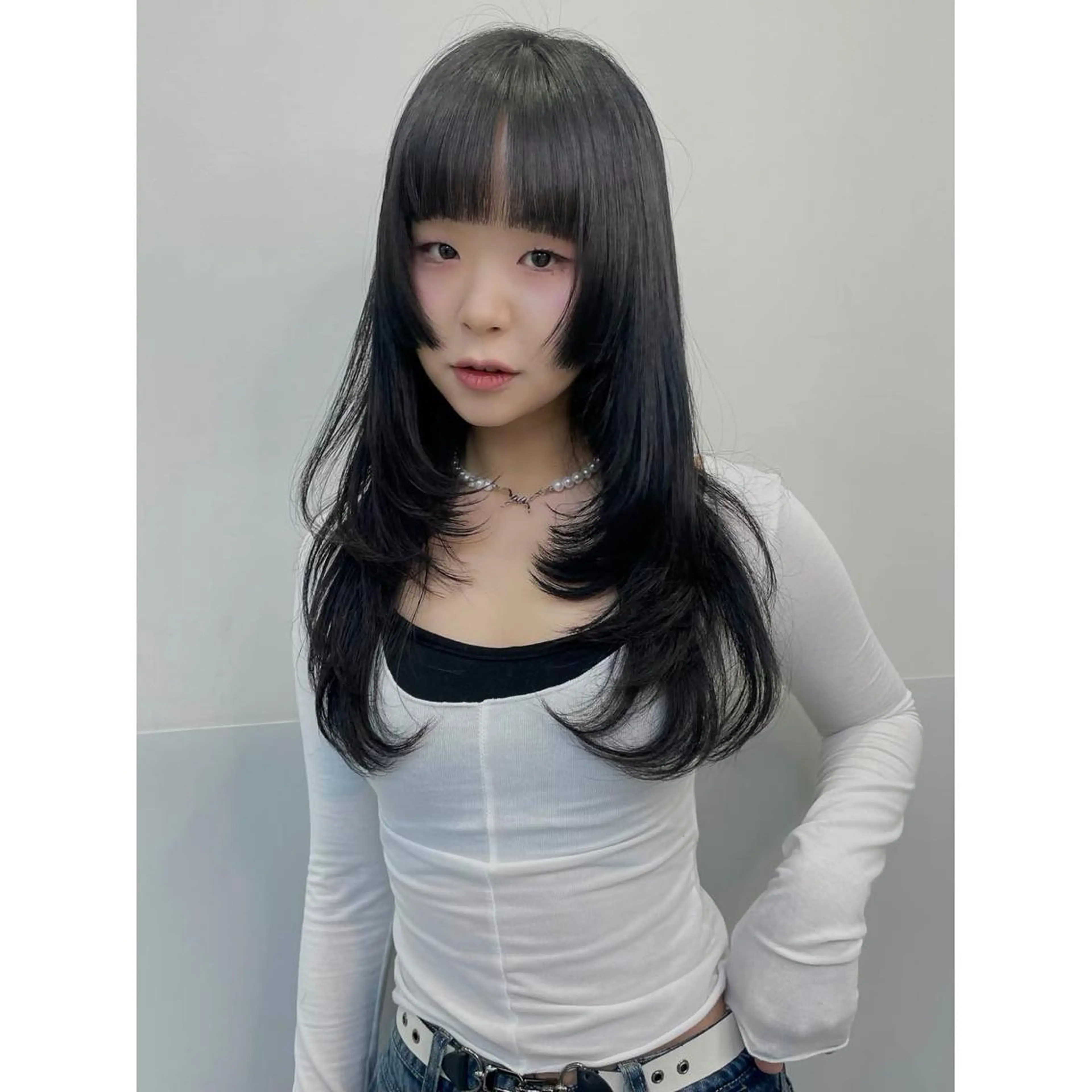 セミロング カラー カット ヘアカラー トリートメント SALOWIN所属・ブリーチ✨ ボブ✨レイヤーのヘアスタイル