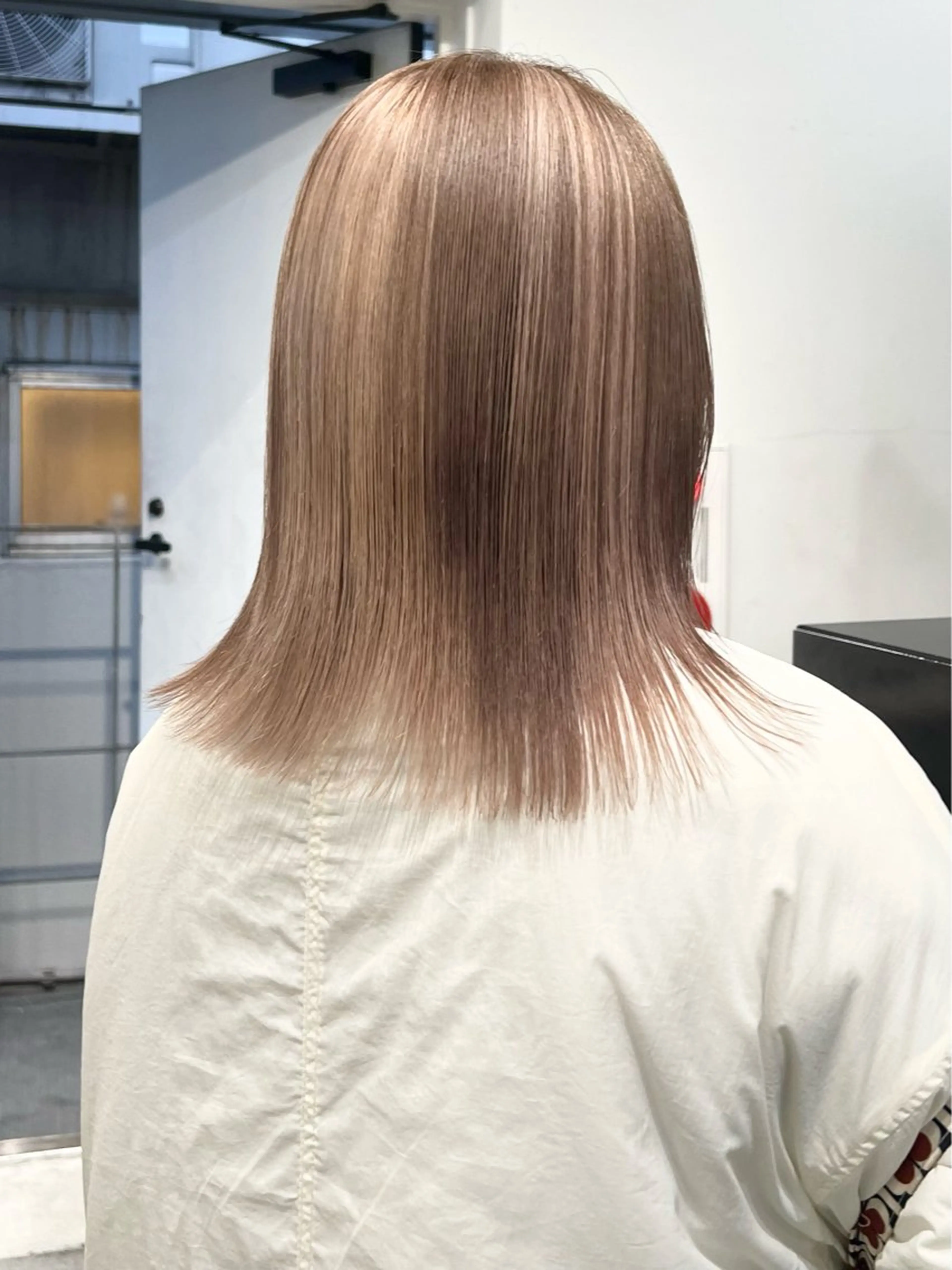 ミディアム カラー カット ヘアカラー トリートメント HARU//原宿🤍 リピート率NO.1のヘアスタイル