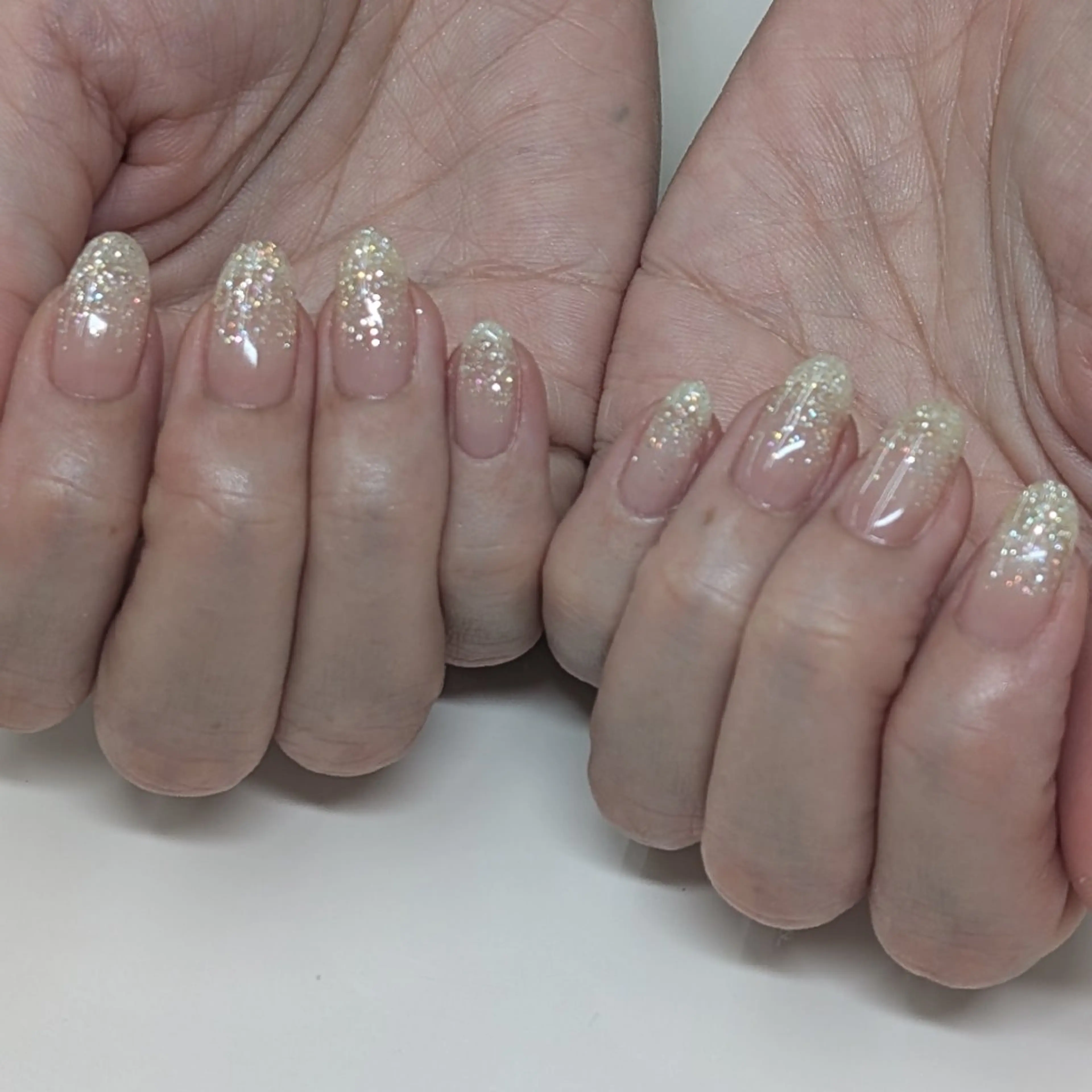 ネイル キラキラネイル ハンドネイル ネイルサロン Amie　〜アミ〜所属・ᑎᗩIᒪ｜ᗰIᗰI｜ _५✍️Satou.のネイルデザイン