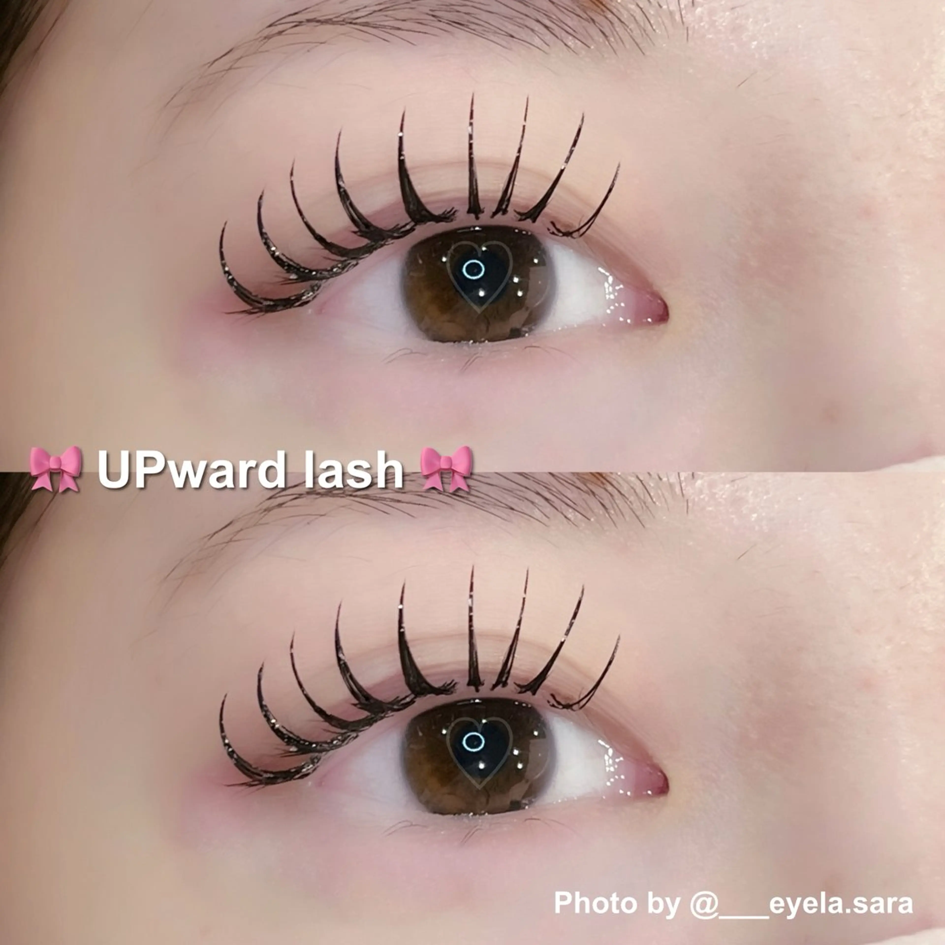 マツエク・マツパ アップワードラッシュ EYELA所沢店 saraのマツエク・マツパデザイン