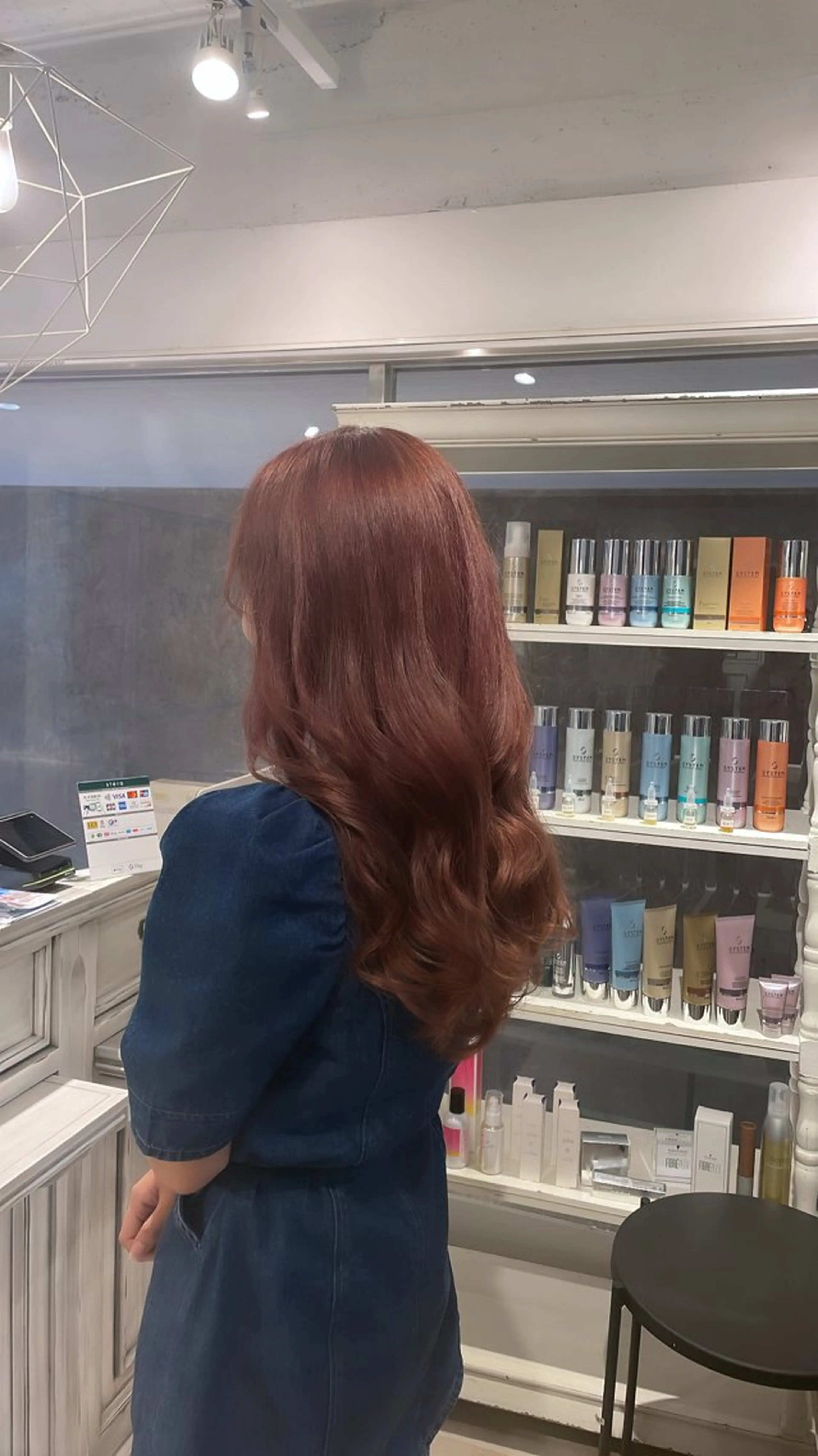 ロング カラー カット ヘアカラー rio / CreBiA /名駅のヘアスタイル