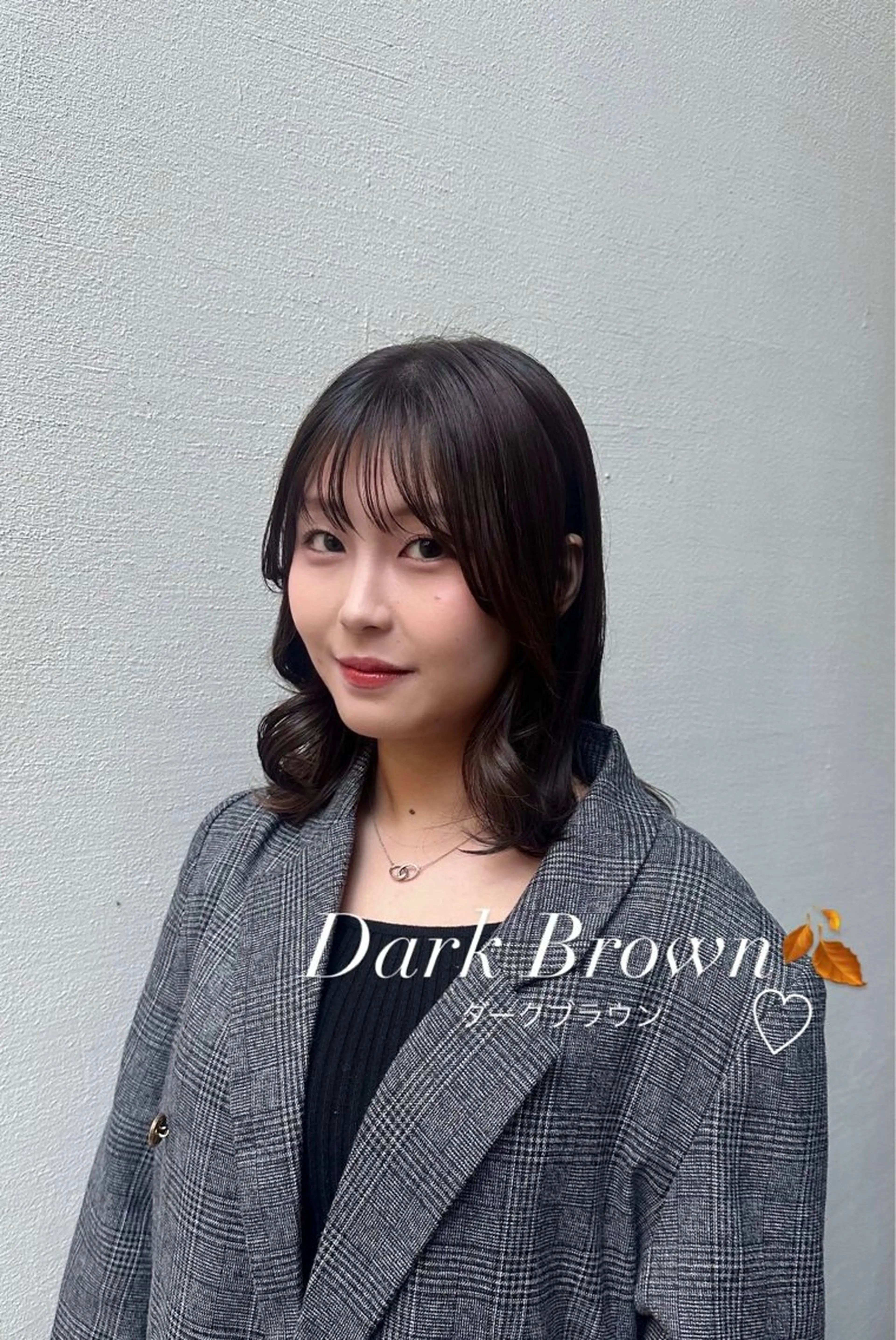 ミディアム ヘアカラー aoi / 透明感カラーのヘアスタイル