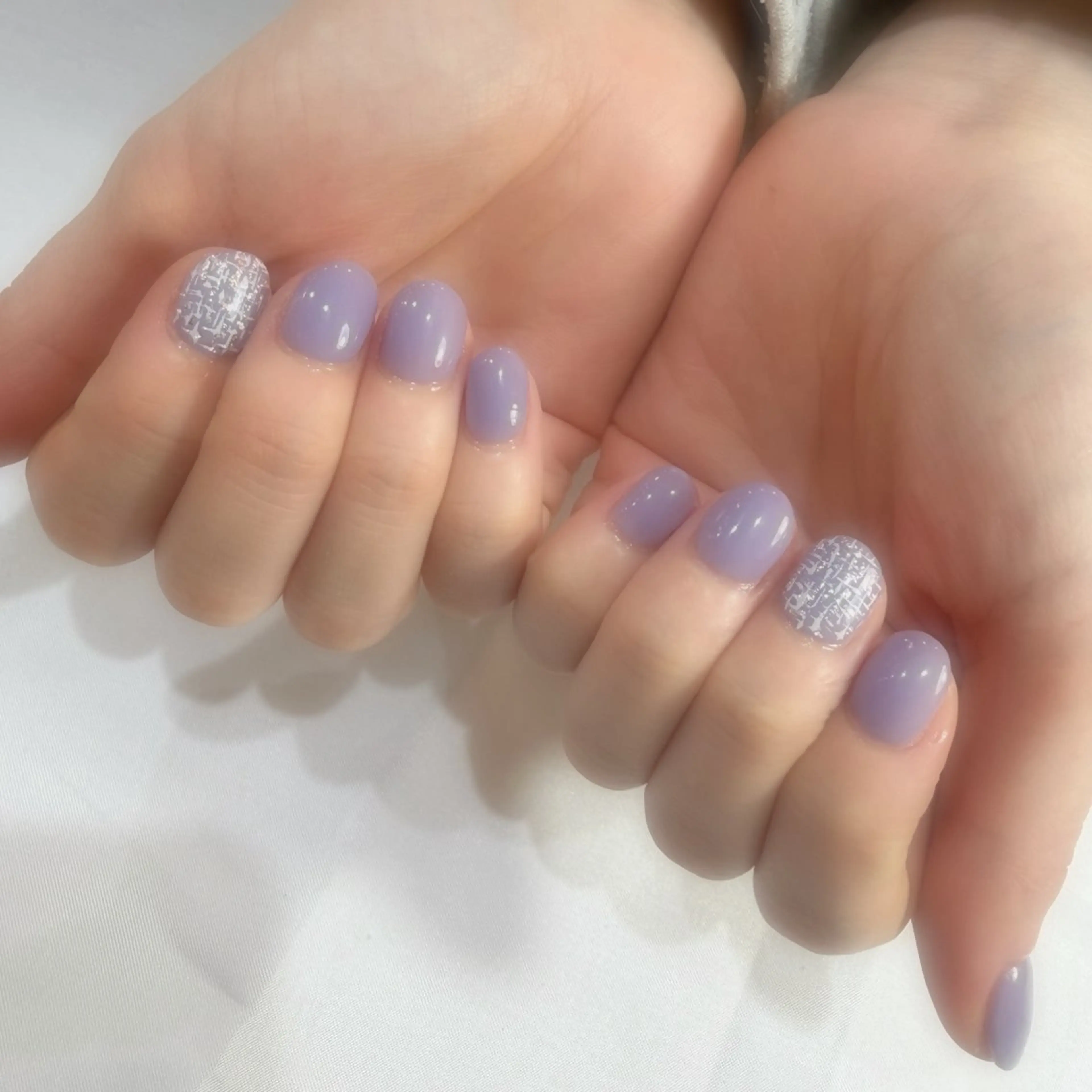 ネイル アートネイル ツイードネイル ハンドネイル etoile大垣店 Rioのネイルデザイン