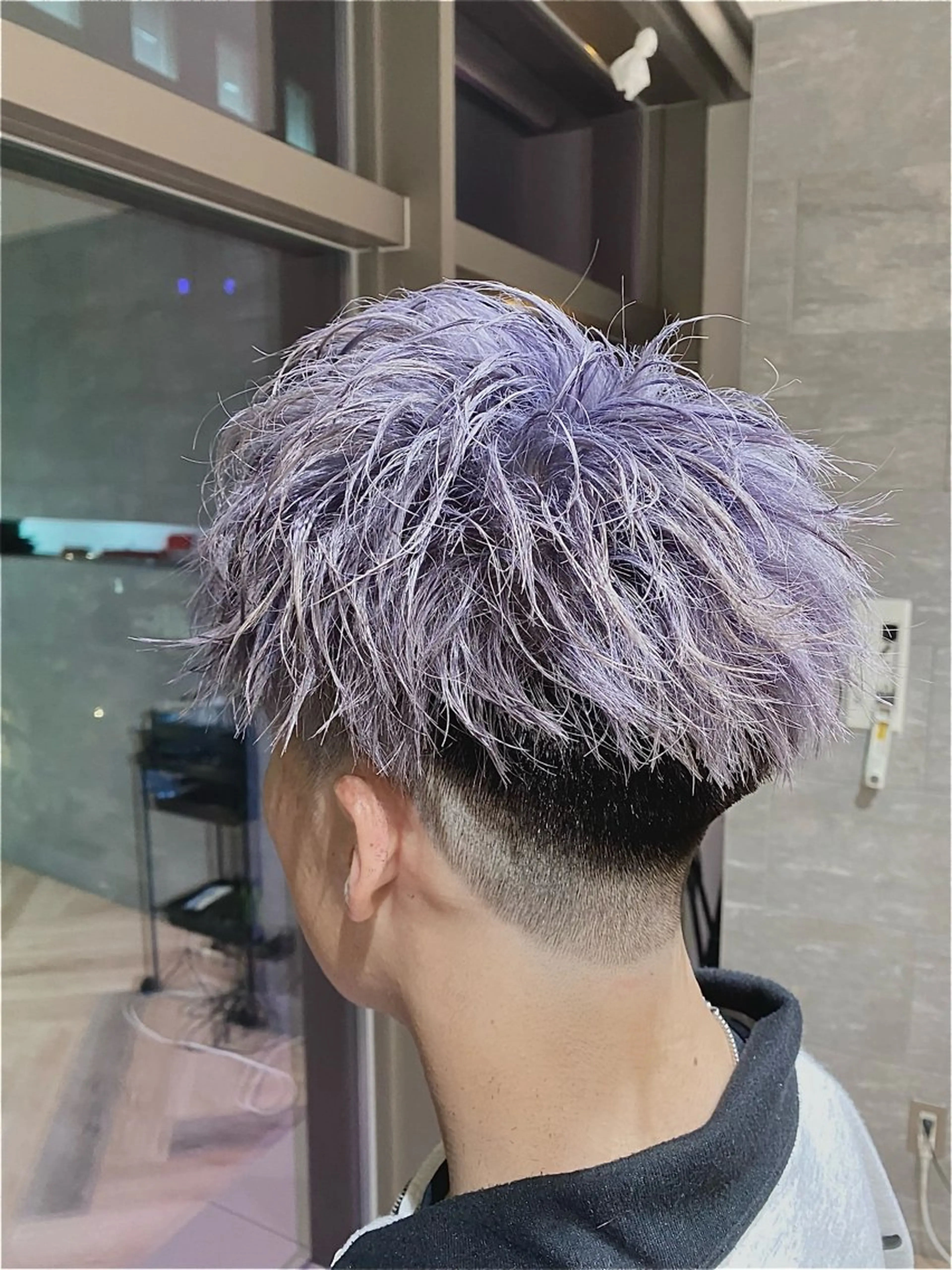 メンズ メンズ特化/フェザー /パーマ/伊勢元のヘアスタイル