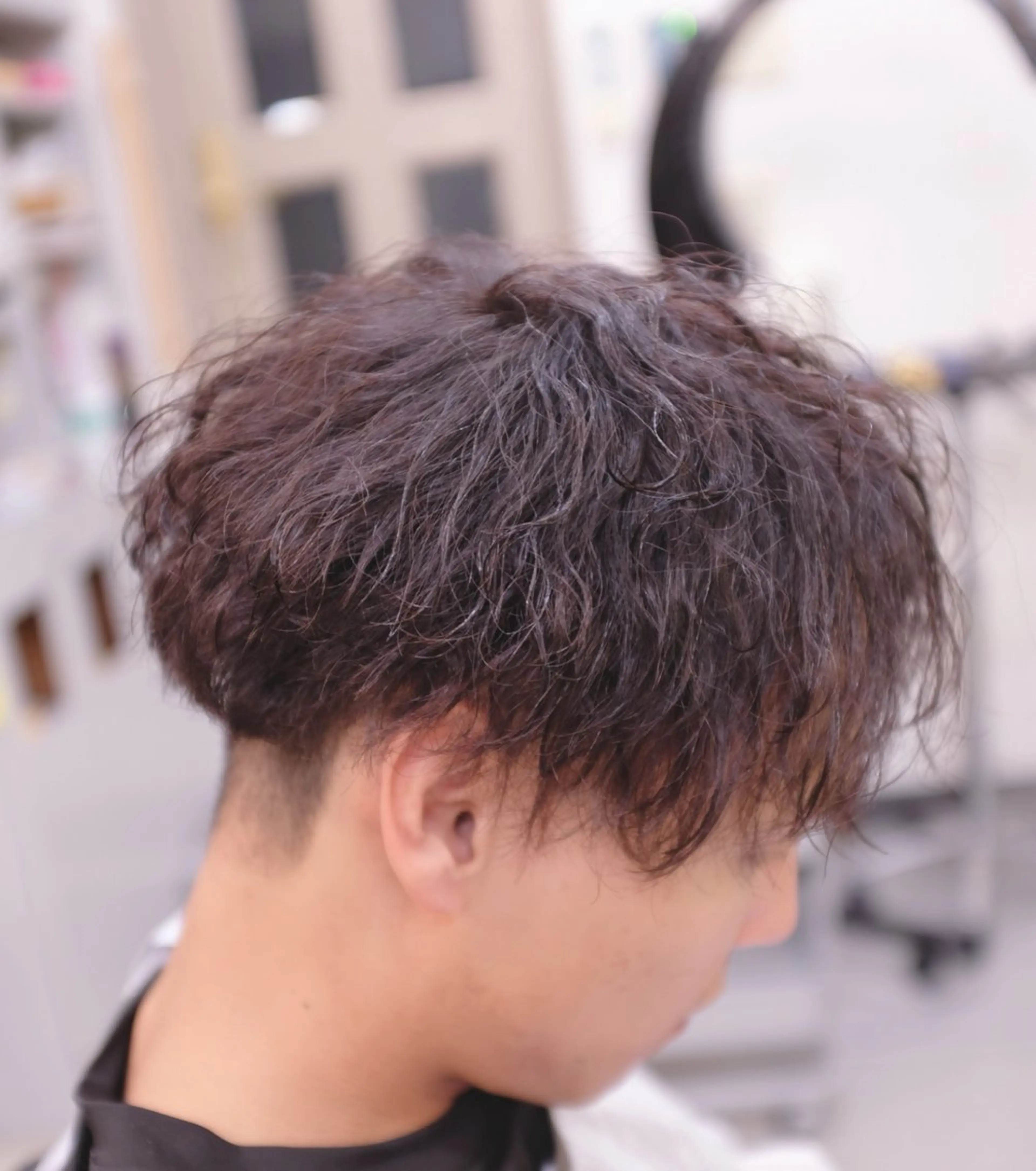 ミディアム 茂木 太郎のヘアスタイル