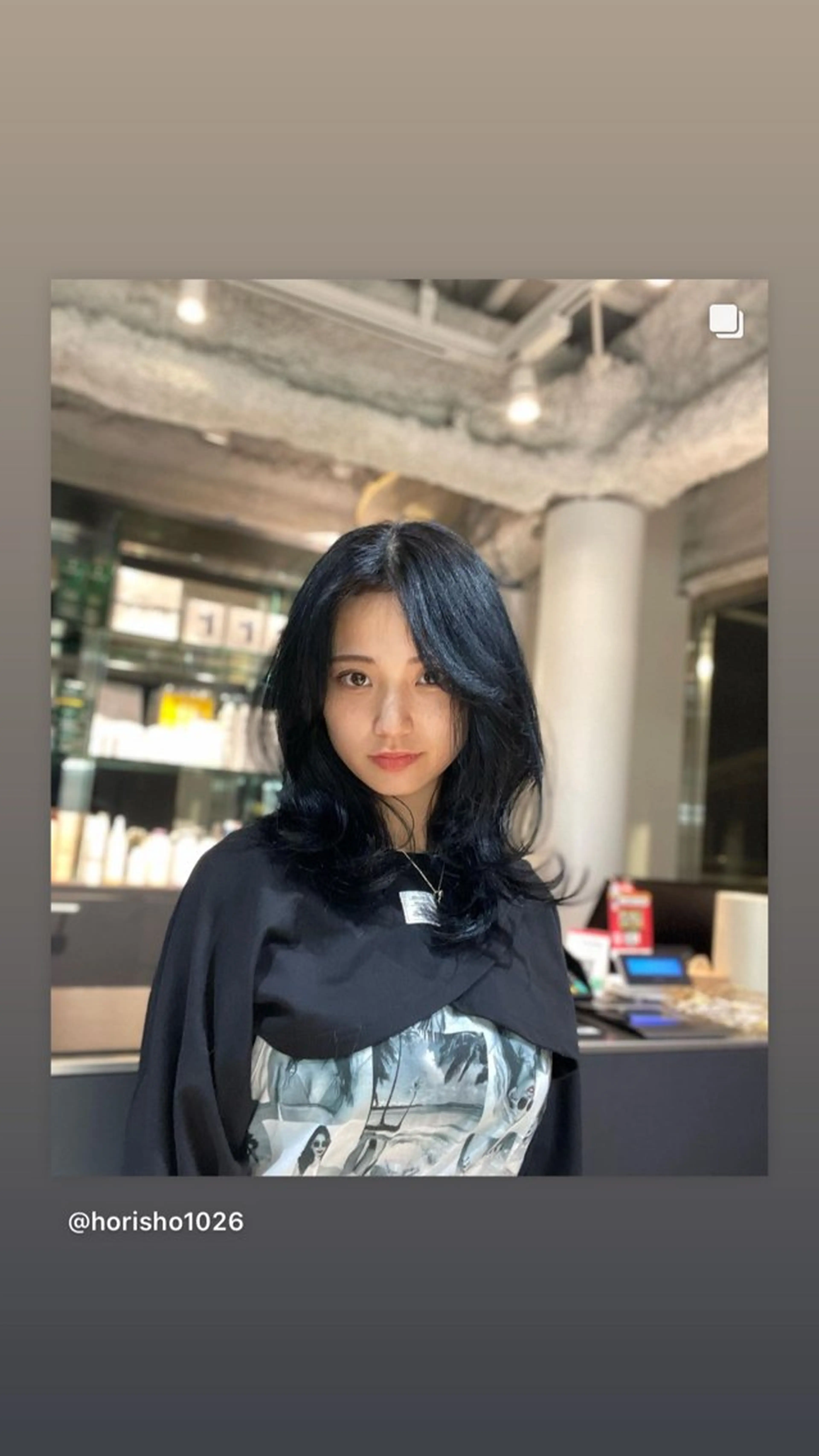 ミディアム カット ヘアカラー トリートメント レイヤーカット/ 堀匠吾のヘアスタイル