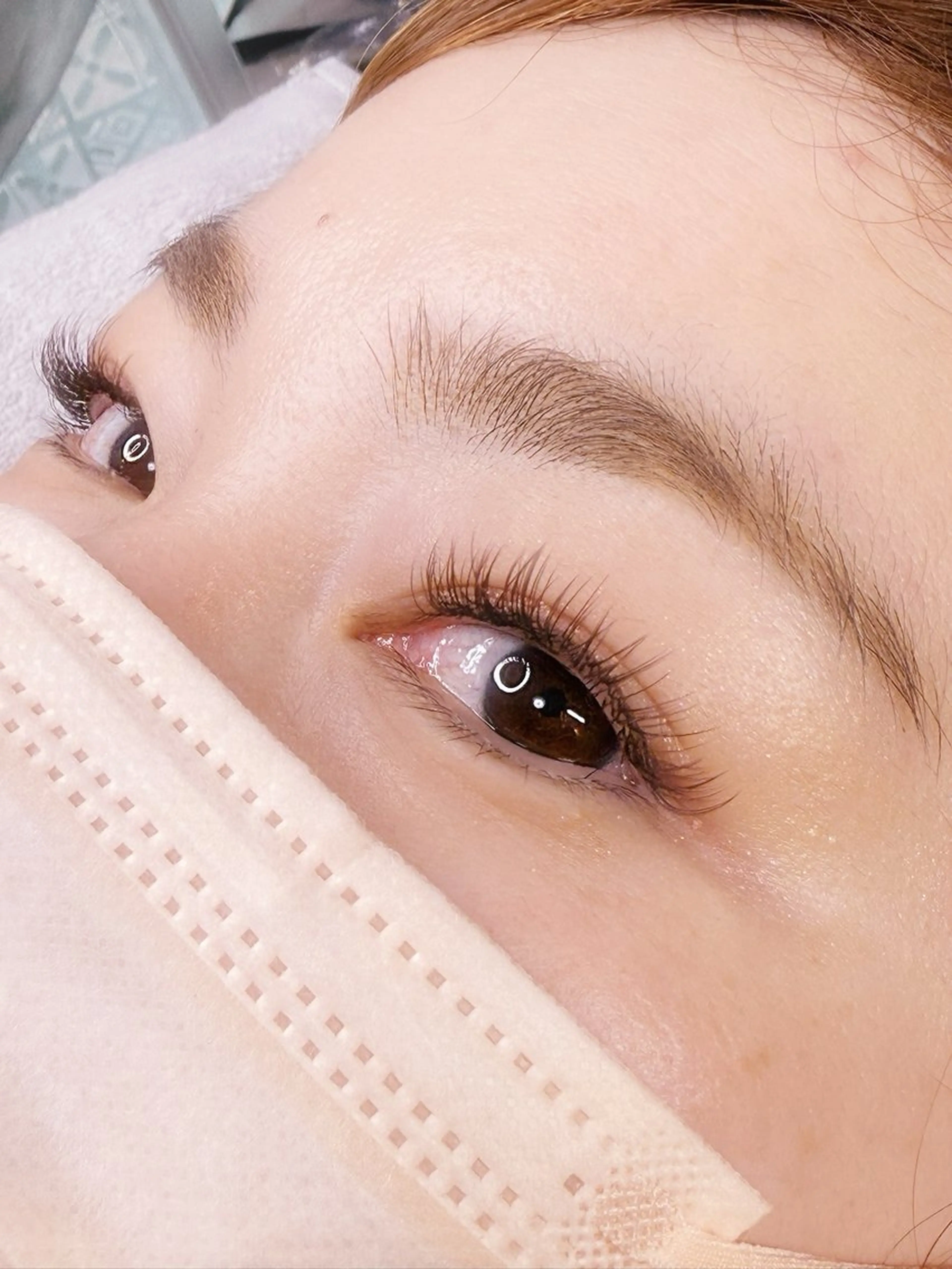 マツエク・マツパ 付け放題 カラーマツエク フラットラッシュ encante所属・encante NATSUMIのマツエク・マツパデザイン