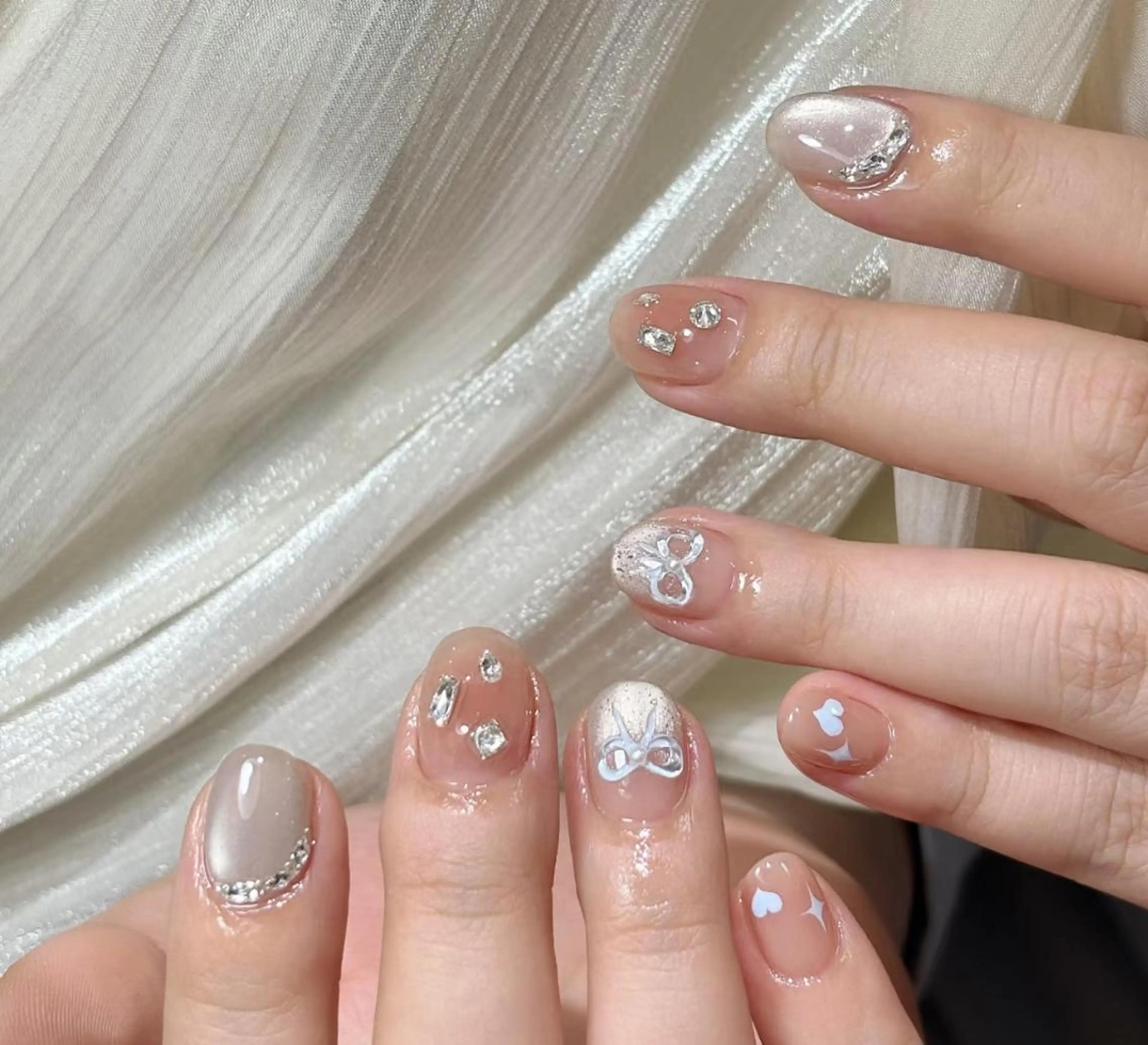 ネイル ハンドネイル By moonネイル 🌷ワンホン/韓国風のネイルデザイン