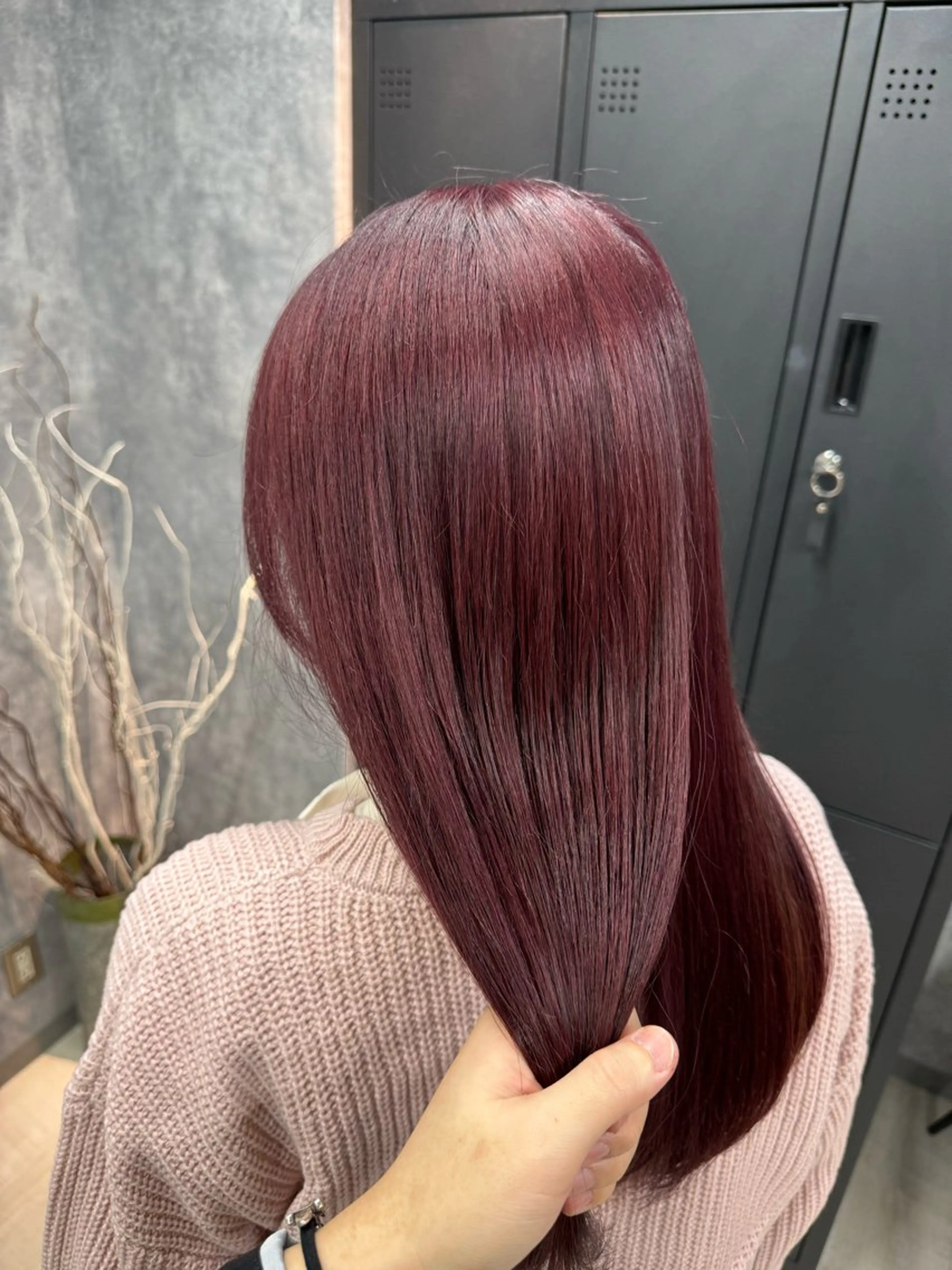 ロング カラー ブリーチ ケアブリーチ ダブルカラー イヤリングカラー ハイトーンカラー 【.ico】心斎橋/ ウルフ/飛田ゆうきのヘアスタイル