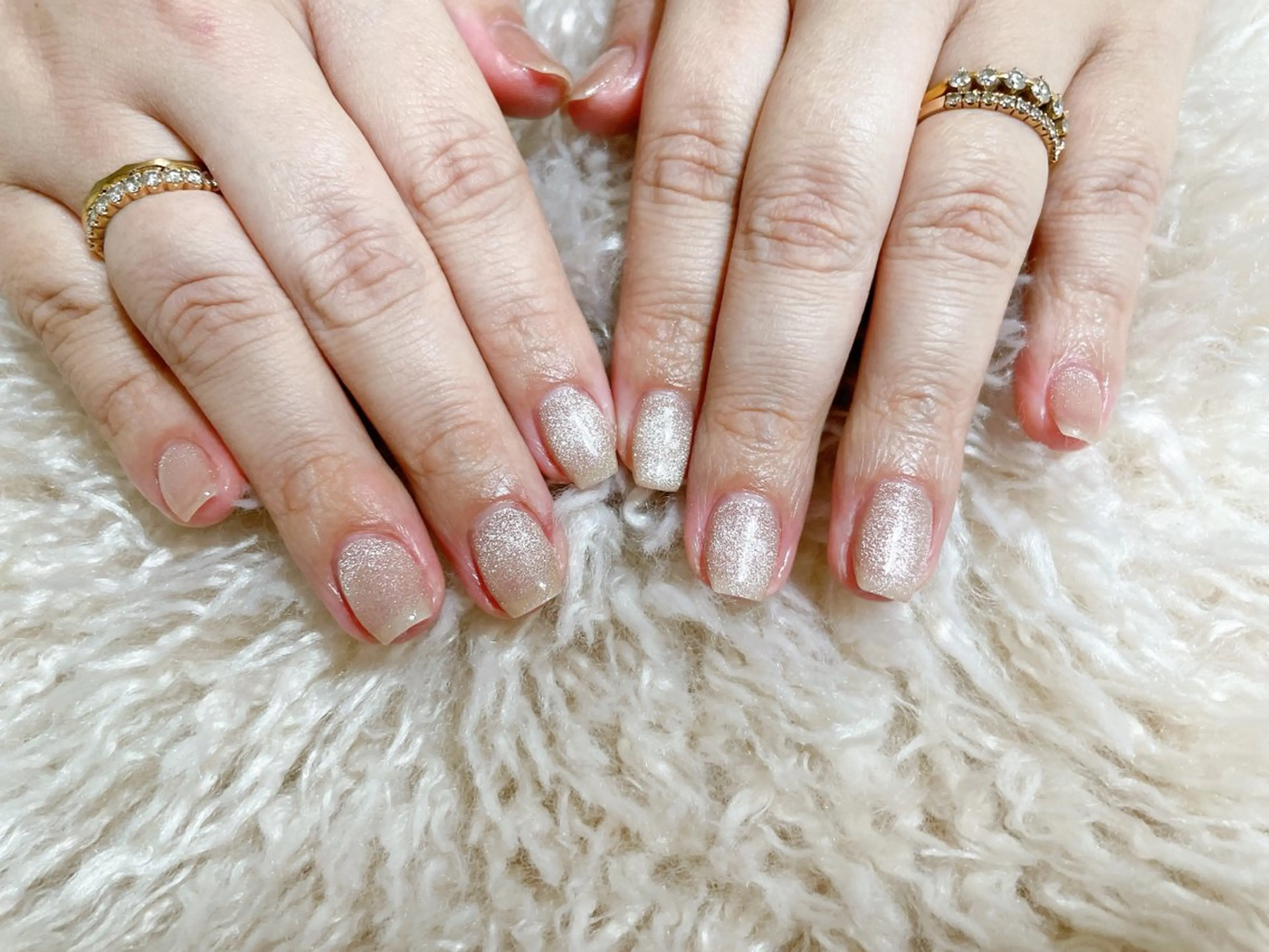 ネイル ジェルネイル 韓国ネイル マグネットネイル パラジェル kikinail 溝の口のネイルデザイン