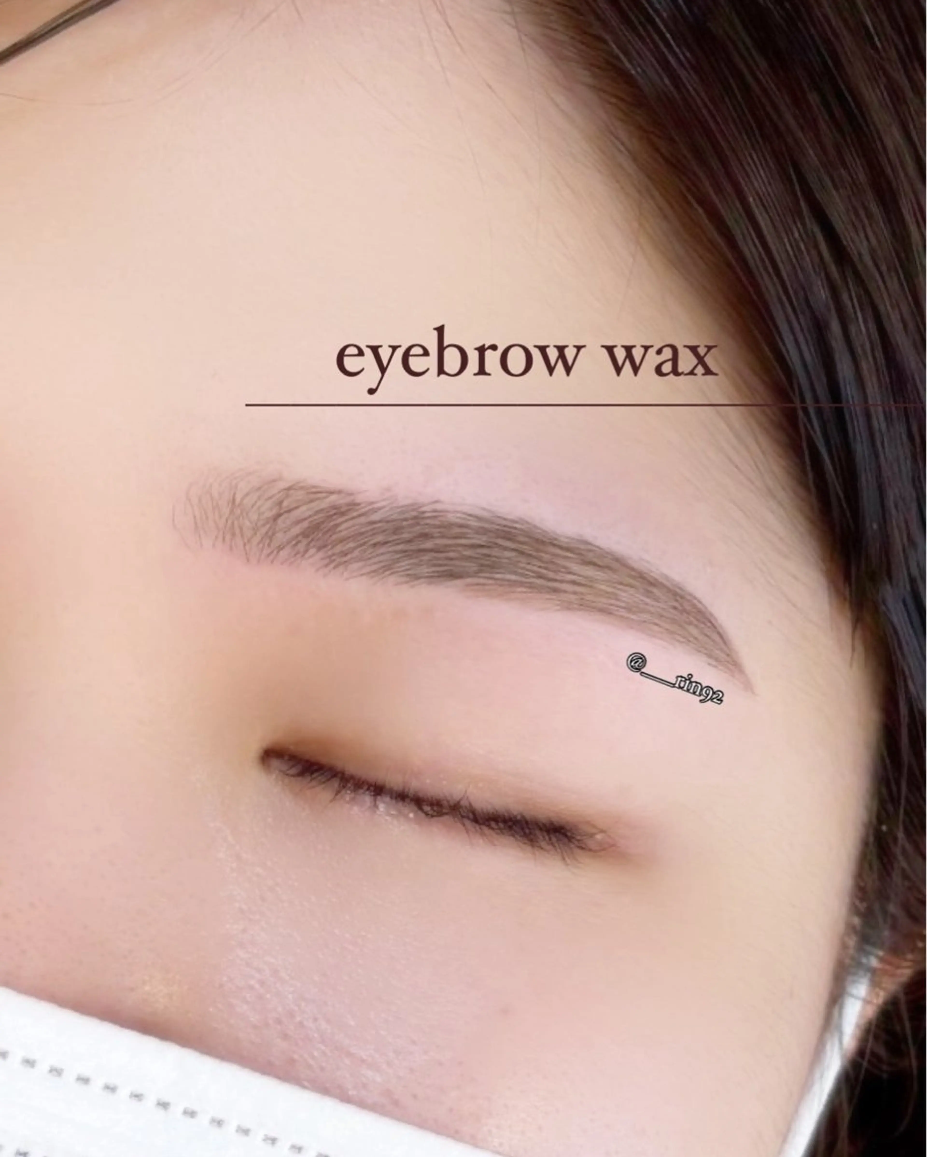 メンズ アイブロウ メンズパーマ メンズアイブロウ 眉毛ワックス脱毛 eyelashsalon I:belle by BINEL所属・【i:belle】 Rinのマツエク・マツパデザイン