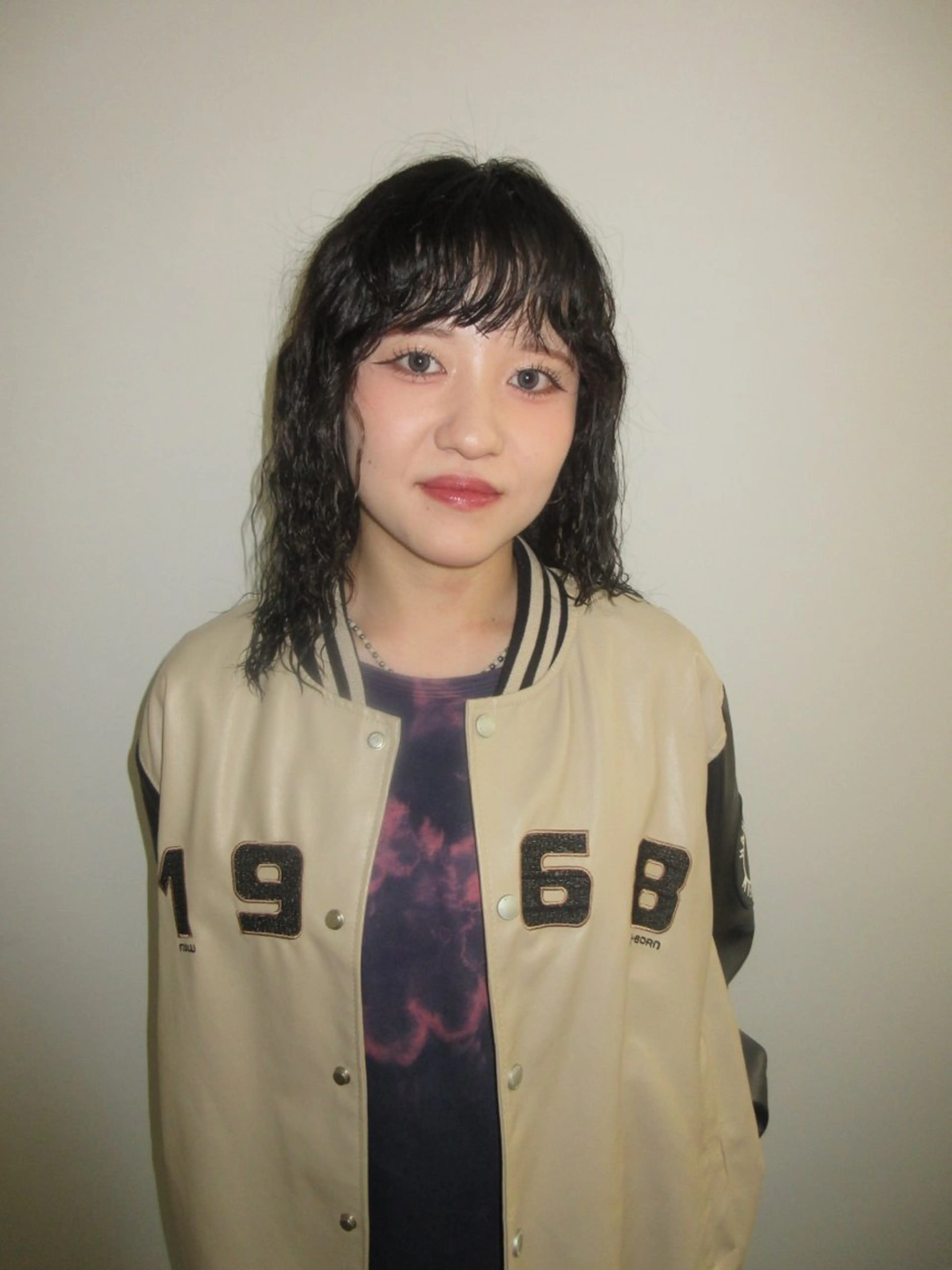 ミディアム カラー パーマ ボブ/ハイトーン🪽 堀内志茉🍀のヘアスタイル