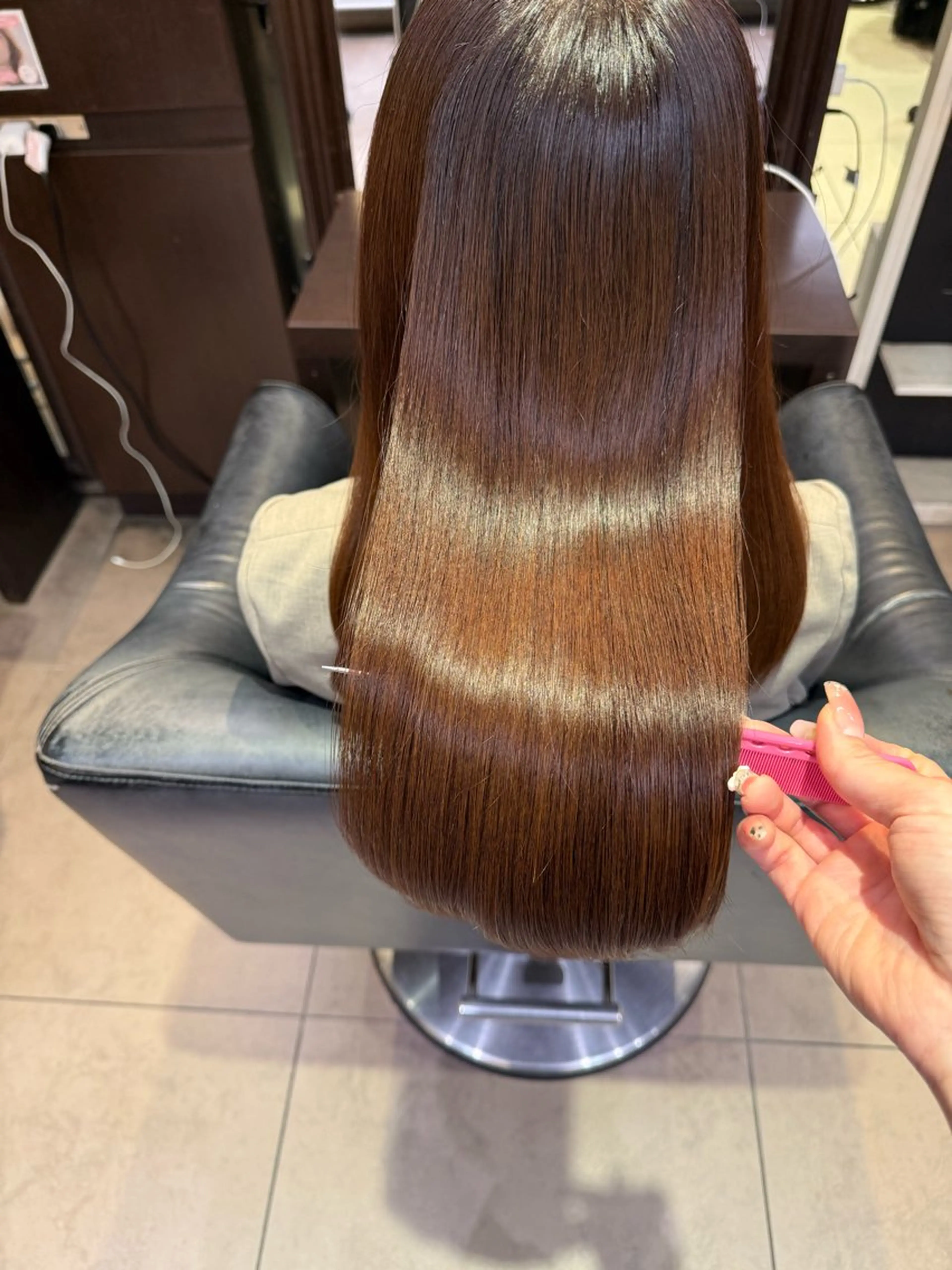 ロング トリートメント 【髪質改善💎韓国風 レイヤー🌷】山川のヘアスタイル