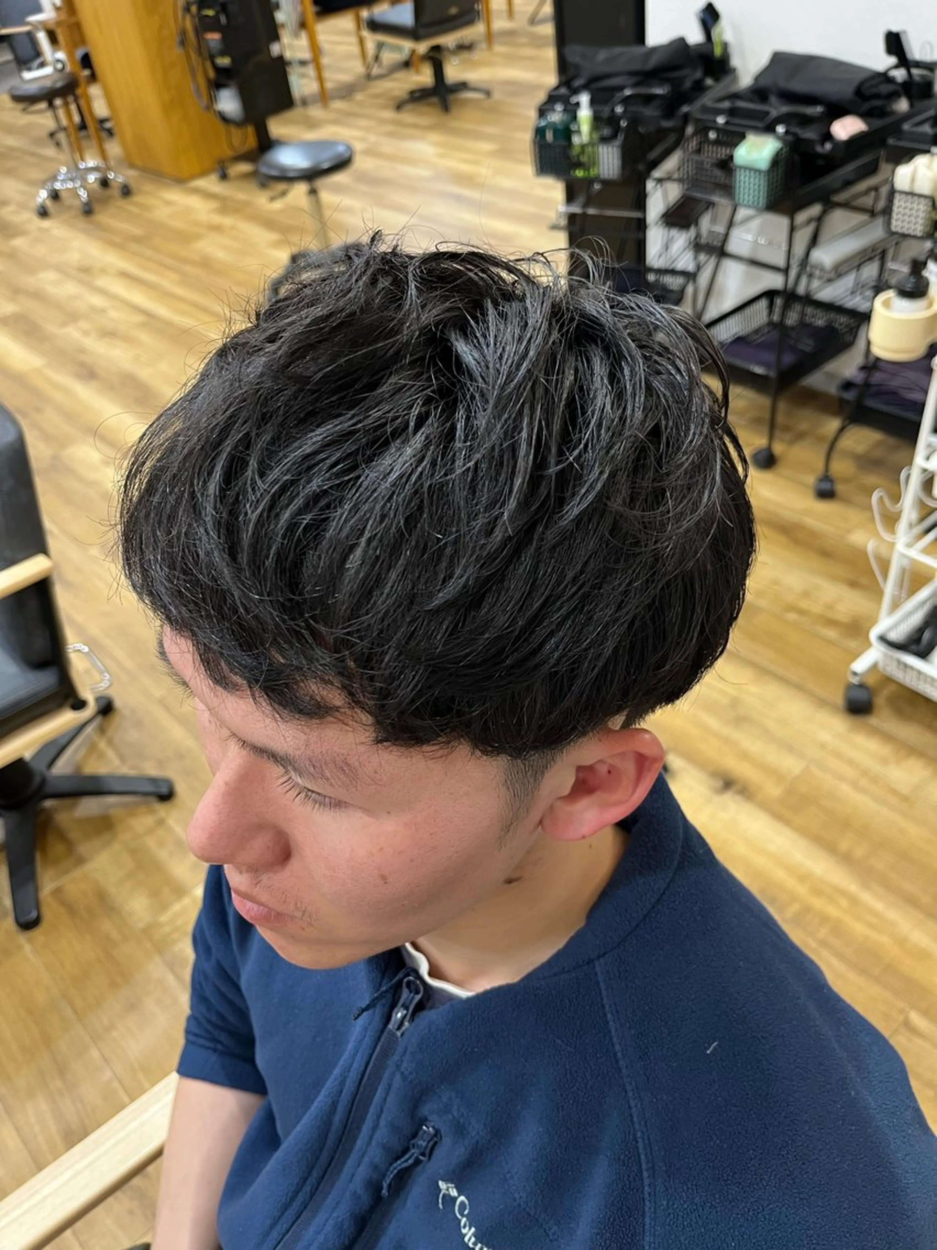 ショート 安島(あじま) 慎(まこと)のヘアスタイル