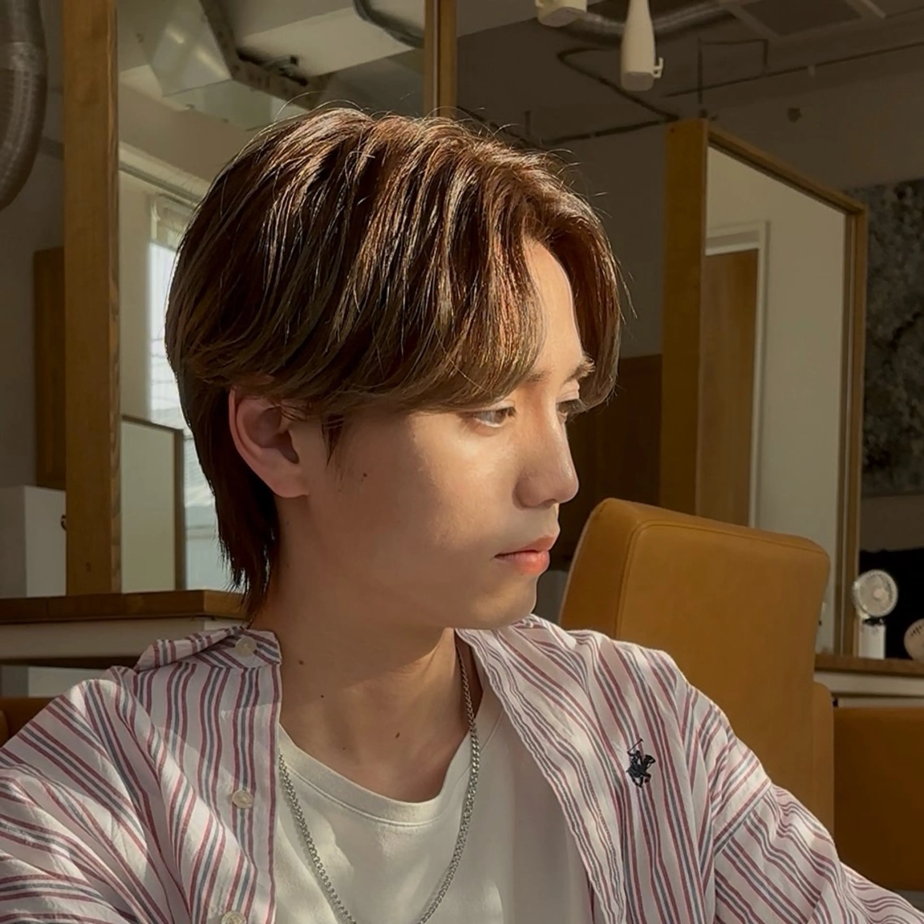 カラー パーマ メンズ GROW middle所属・メンズカット/パーマ 山梨 洸のヘアスタイル