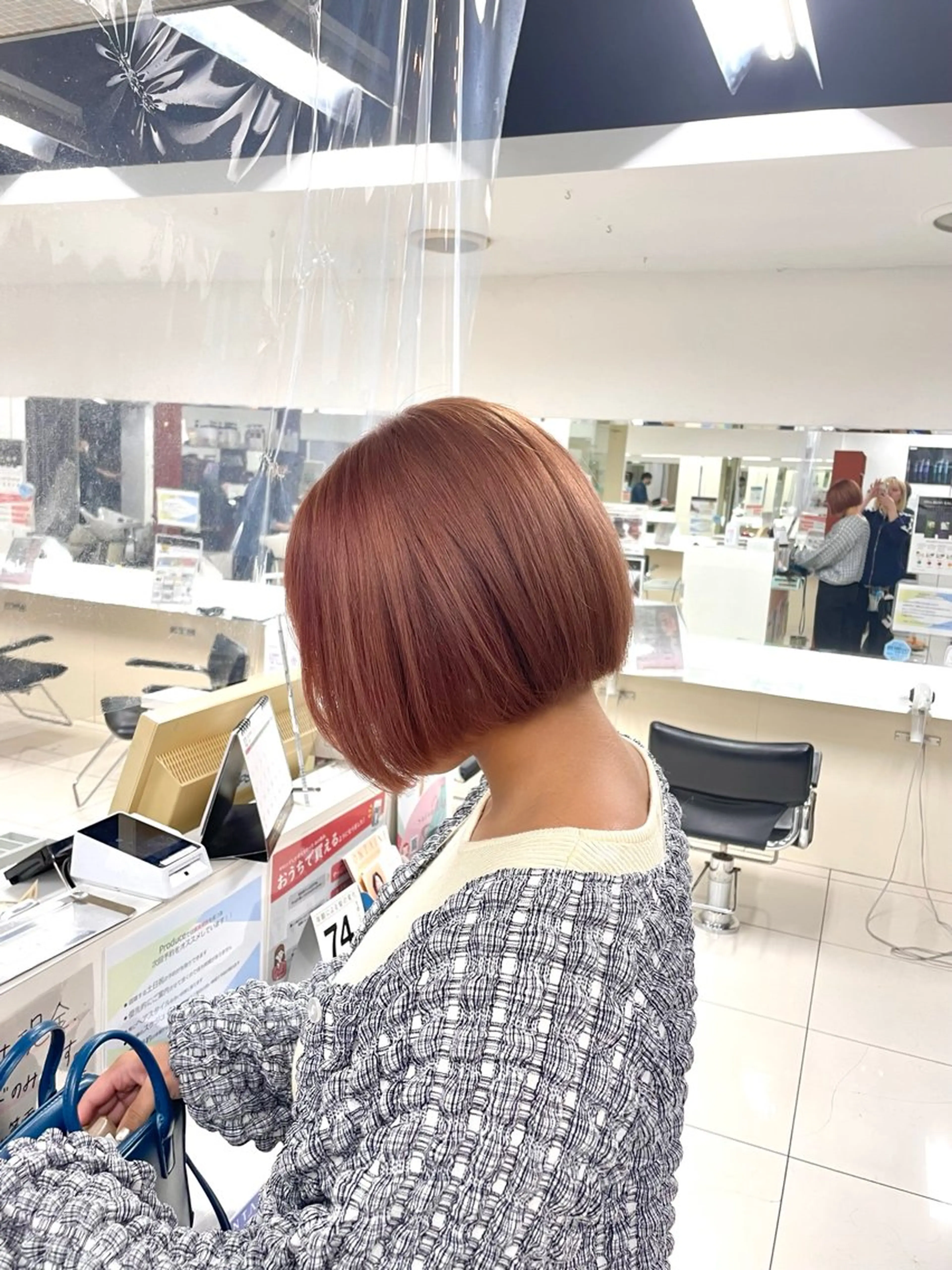 ミディアム カラー 🎀ゆい🎀 うるつやヘア🎀のヘアスタイル