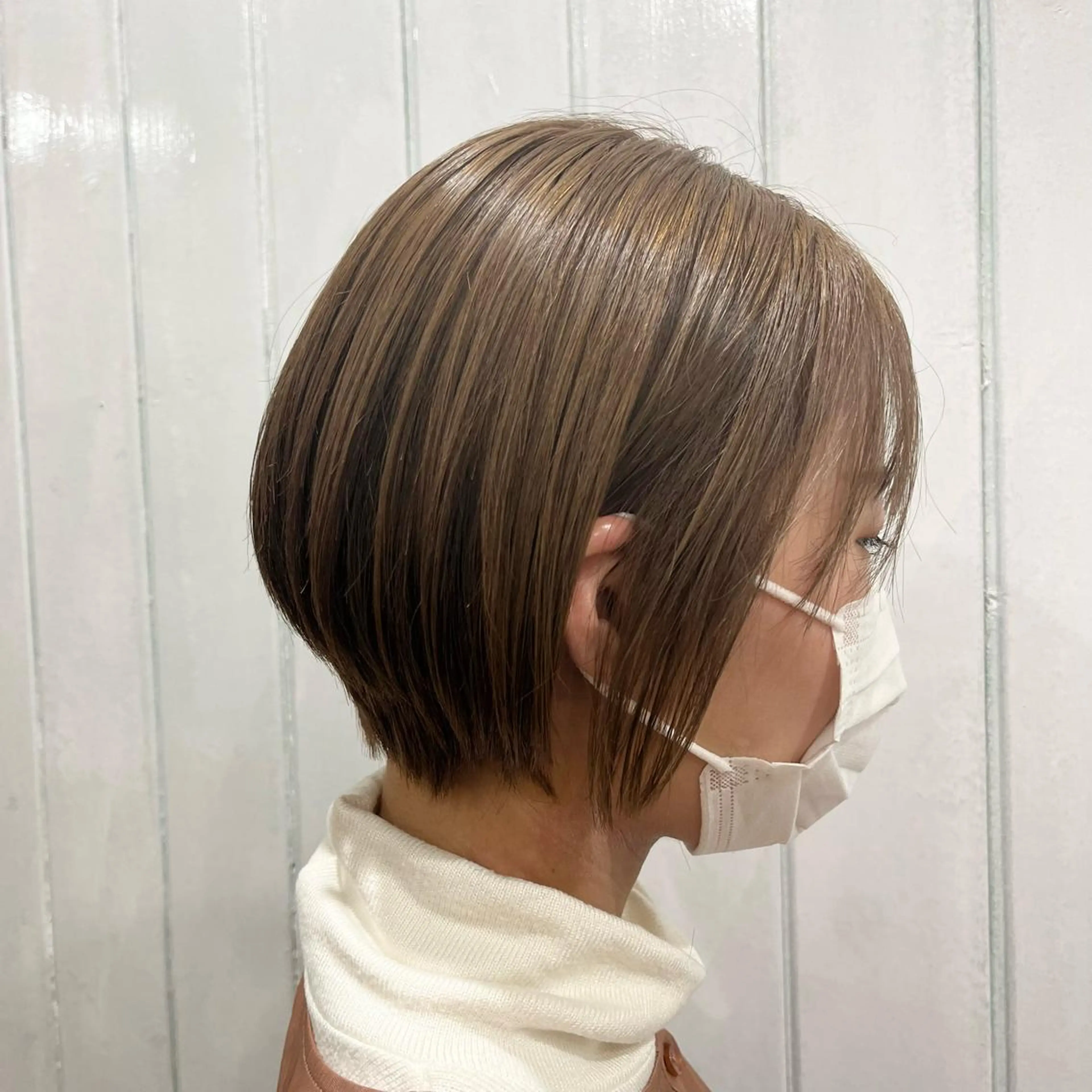 ショート ショートボブ ボブ ショートヘア hair slon 2co所属・堀谷 彩花のヘアスタイル