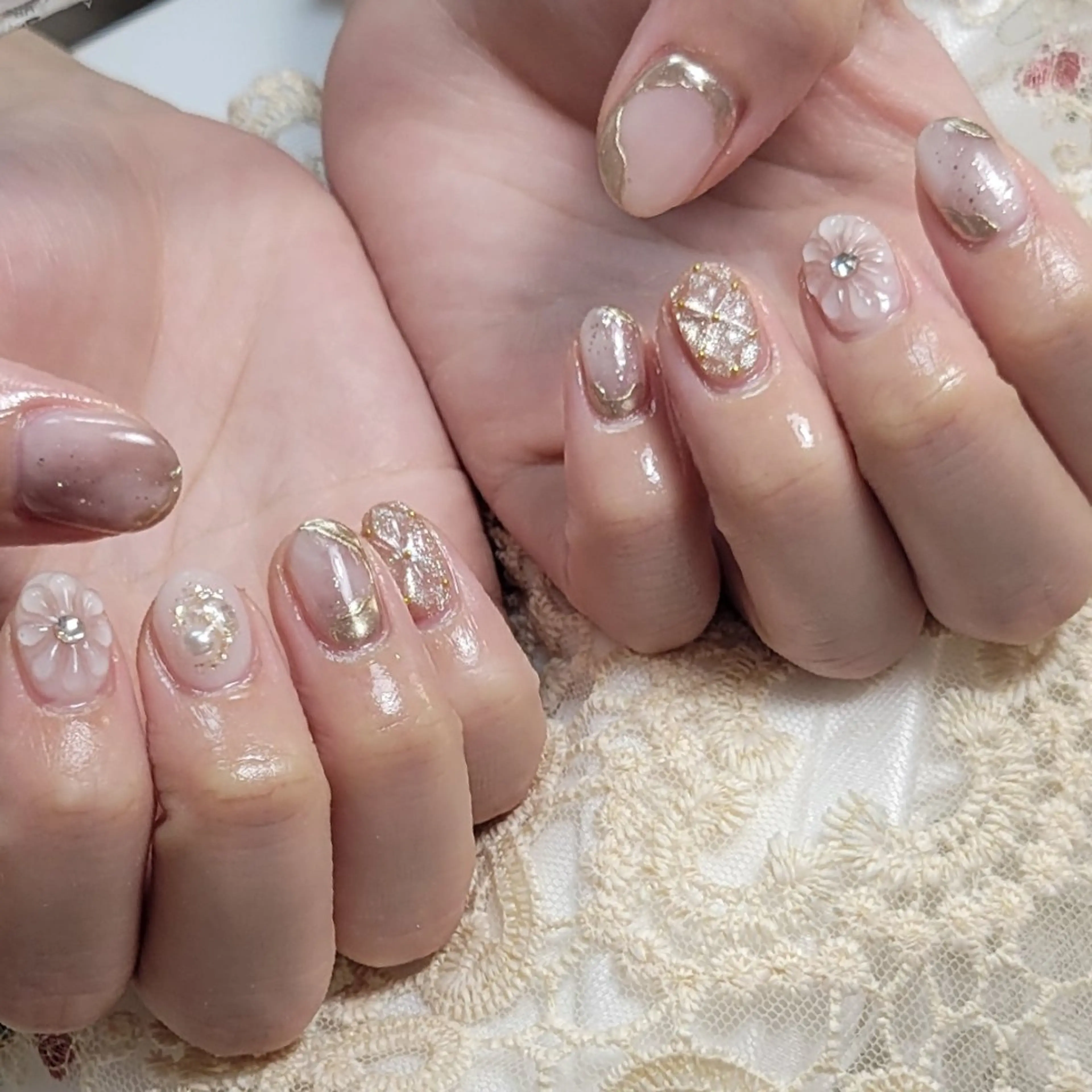 ネイル ハンドネイル ネイルサロンほっこり kanaのネイルデザイン